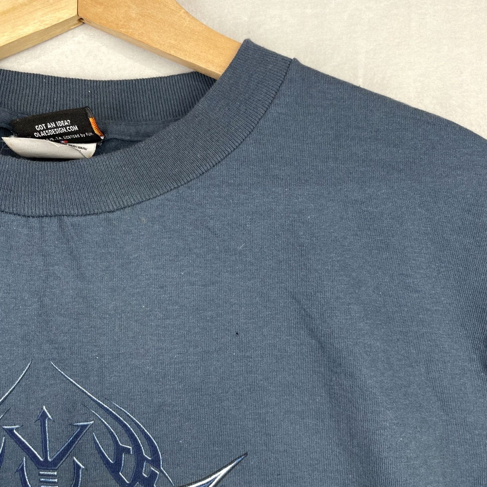 Vintage VINTAGE Dragon Ball Z Shirt Mens Small Blue Vegeta Trunks Sayian Bird Studio Logo Graphic Print Crew Neck Short Sleeve Cotton White? Size US S / EU 44-46 / 1 - 7 Thumbnail