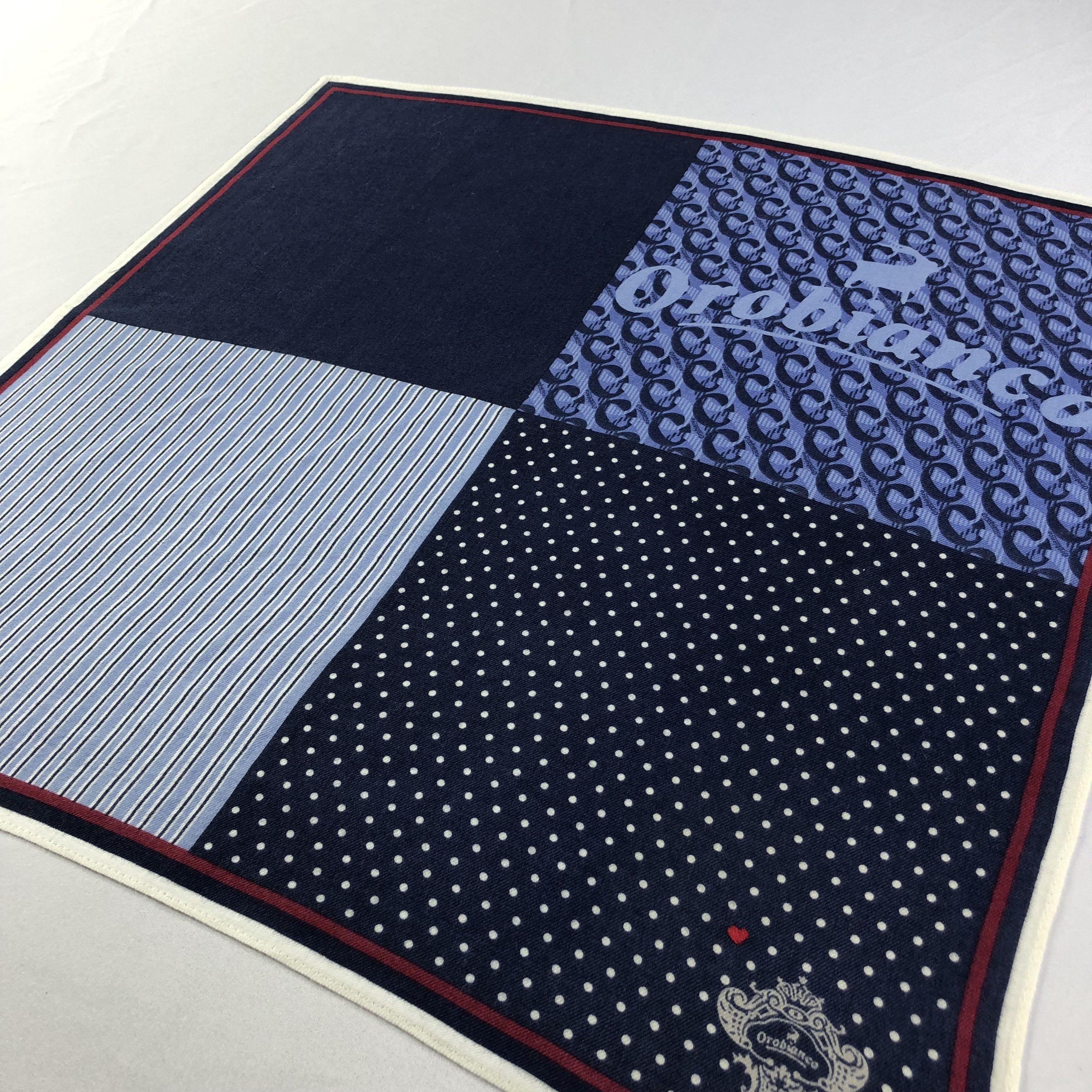 Orobianco × Vintage Orobianco Handkerchief Neckerchief Bandana H1814 Size ONE SIZE - 3 Thumbnail
