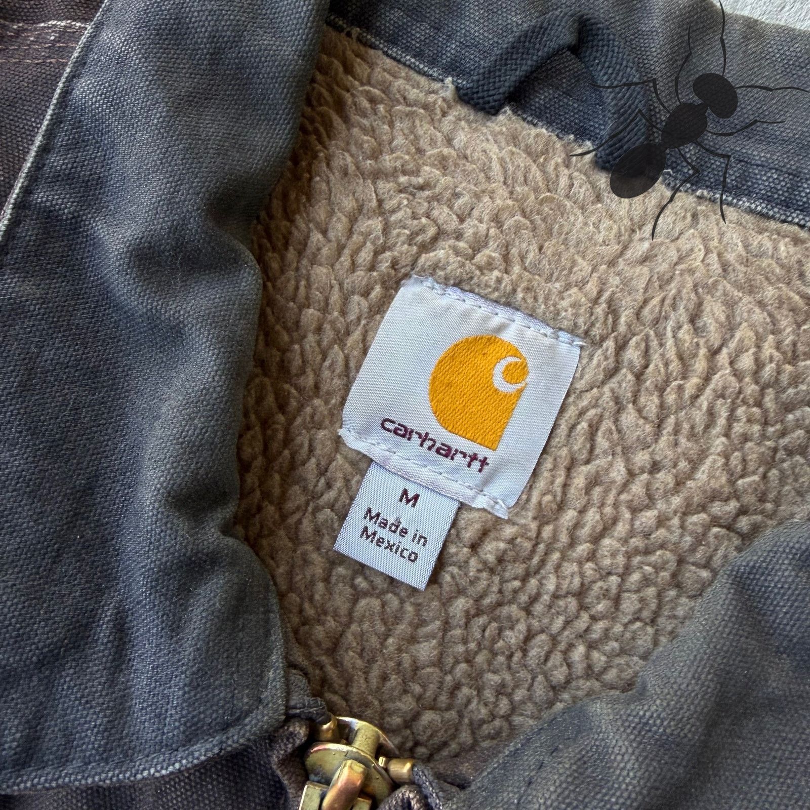 Carhartt × Vintage Vintage Y2K Carhartt C61 DKB brown chore coat work jacket Size US M / EU 48-50 / 2 - 9 Thumbnail