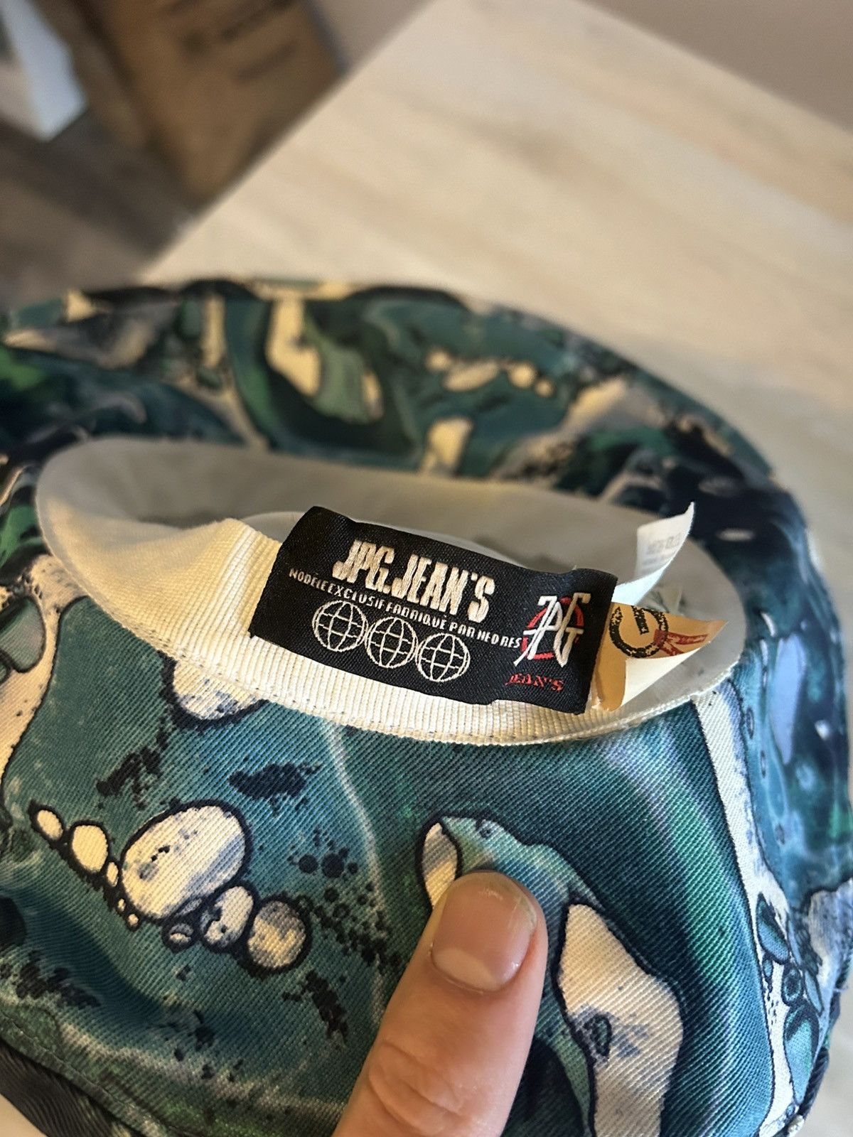 Jean Paul Gaultier Jean Paul Gaultier Marbled Bacteria Print Bucket Hat Size ONE SIZE - 5 Thumbnail