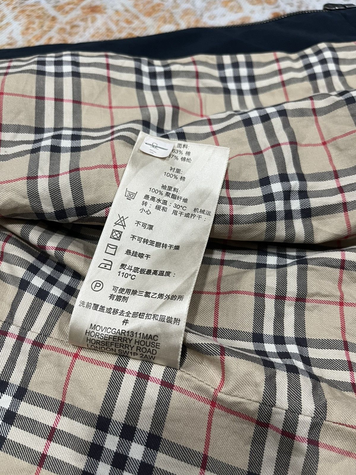 Burberry Burberry Brit Nova Check Lined Jacket Size US M / EU 48-50 / 2 - 12 Thumbnail