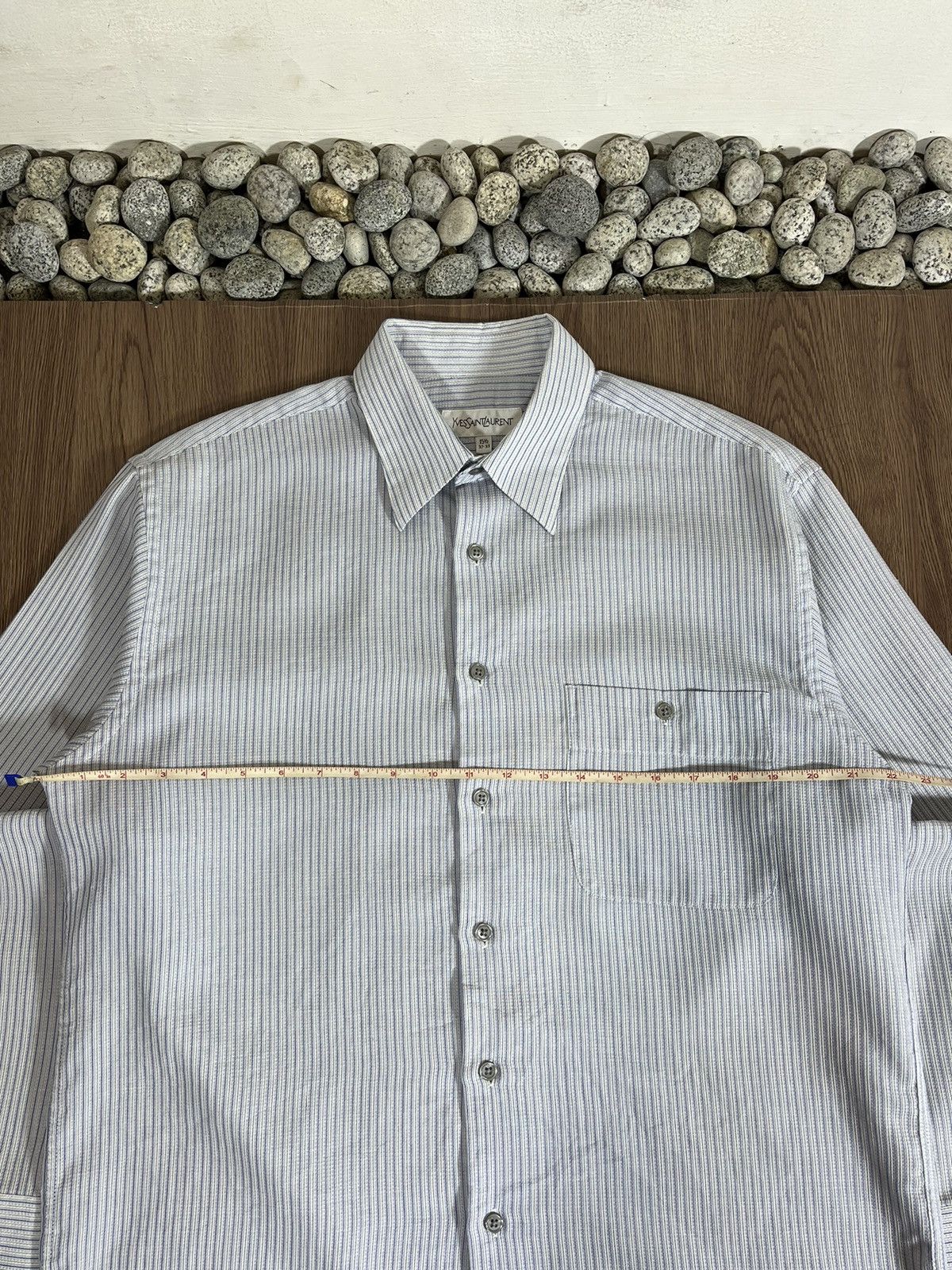 Yves Saint Laurent Yves Saint Laurent Button Shirt Size US L / EU 52-54 / 3 - 9 Thumbnail