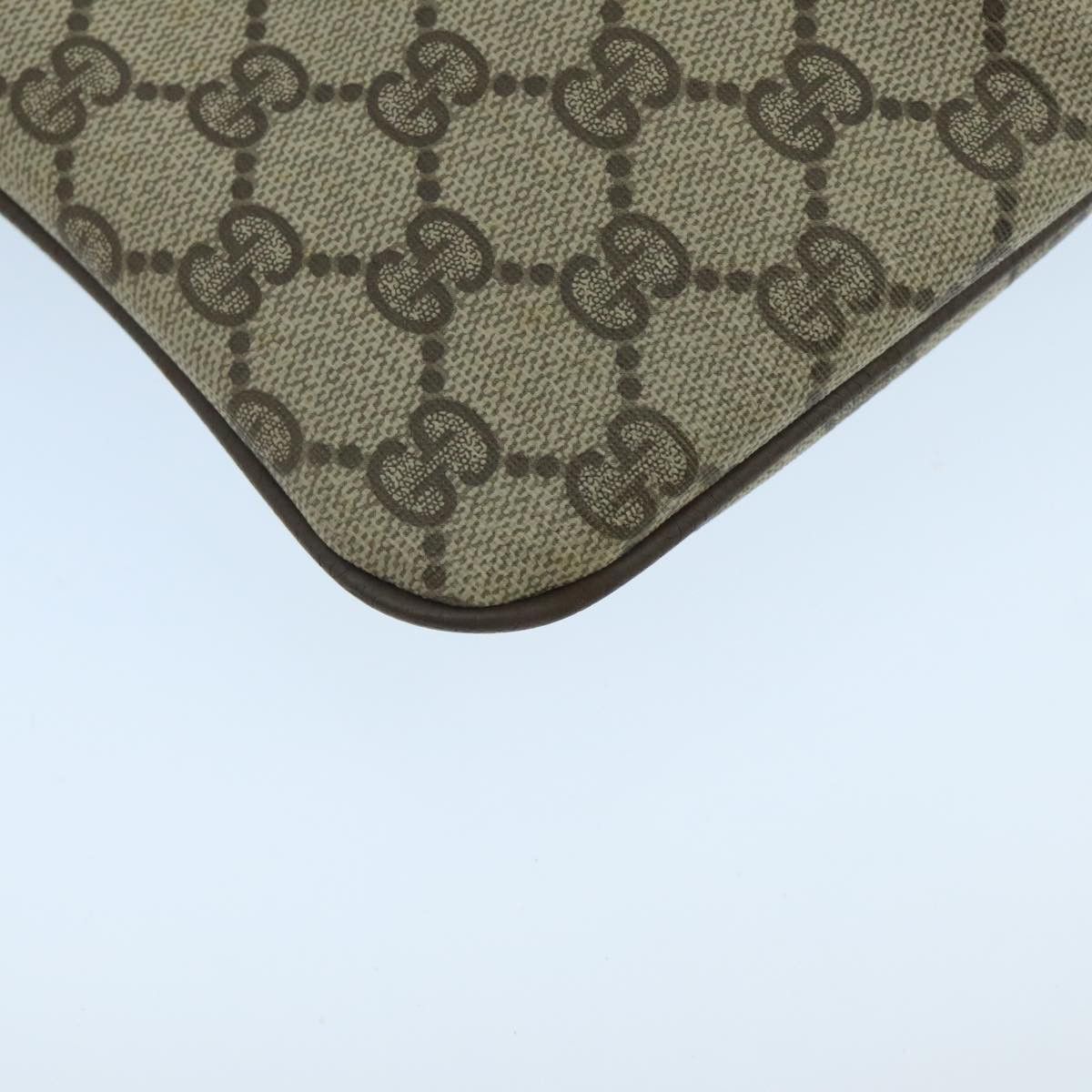 Gucci GUCCI GG Supreme Web Sherry Line Shoulder Bag Beige 904 02 Size ONE SIZE - 13 Thumbnail