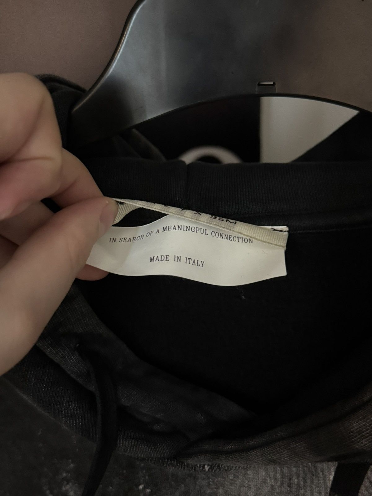 1017 ALYX 9SM ✅Alyx oversized fuck it grey hoodie Size US M / EU 48-50 / 2 - 5 Thumbnail