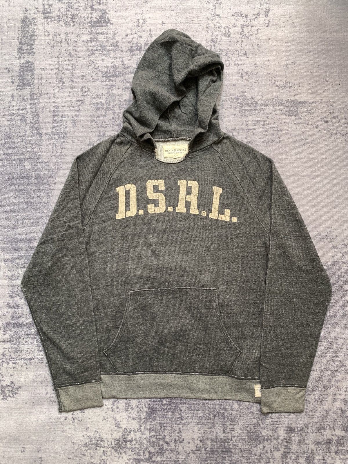 Denim Supply Ralph Lauren Distressed Hoodie