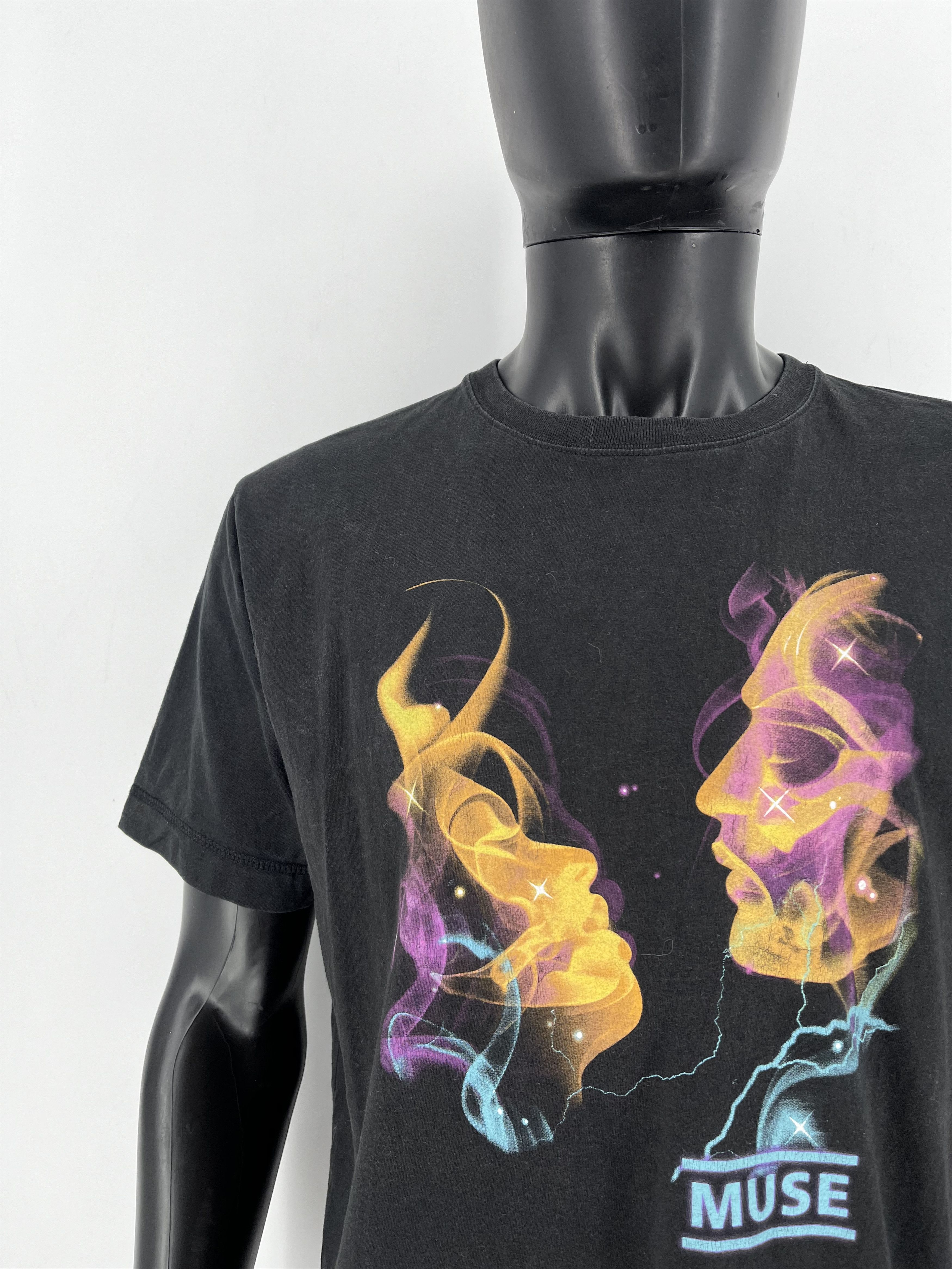 Band Tees Muse - Australia Tour Shirt 2007 SUNFADED TEE Size US L / EU 52-54 / 3 - 6 Thumbnail