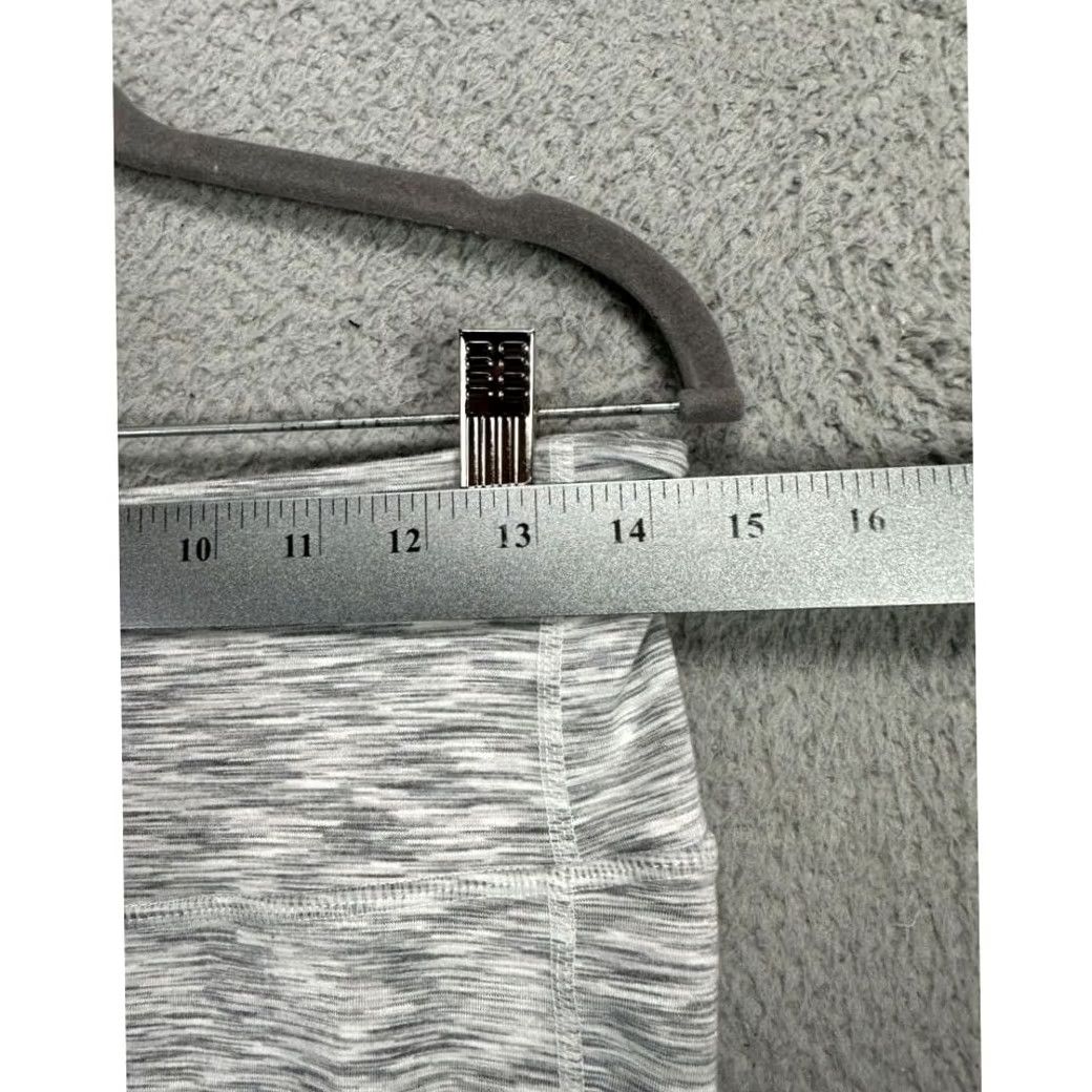 Athleta Athleta Leggings Womens Medium Grey Cropped Stretch Gym Exercise Pull On Size 32" / US 10 / IT 46 - 7 Thumbnail