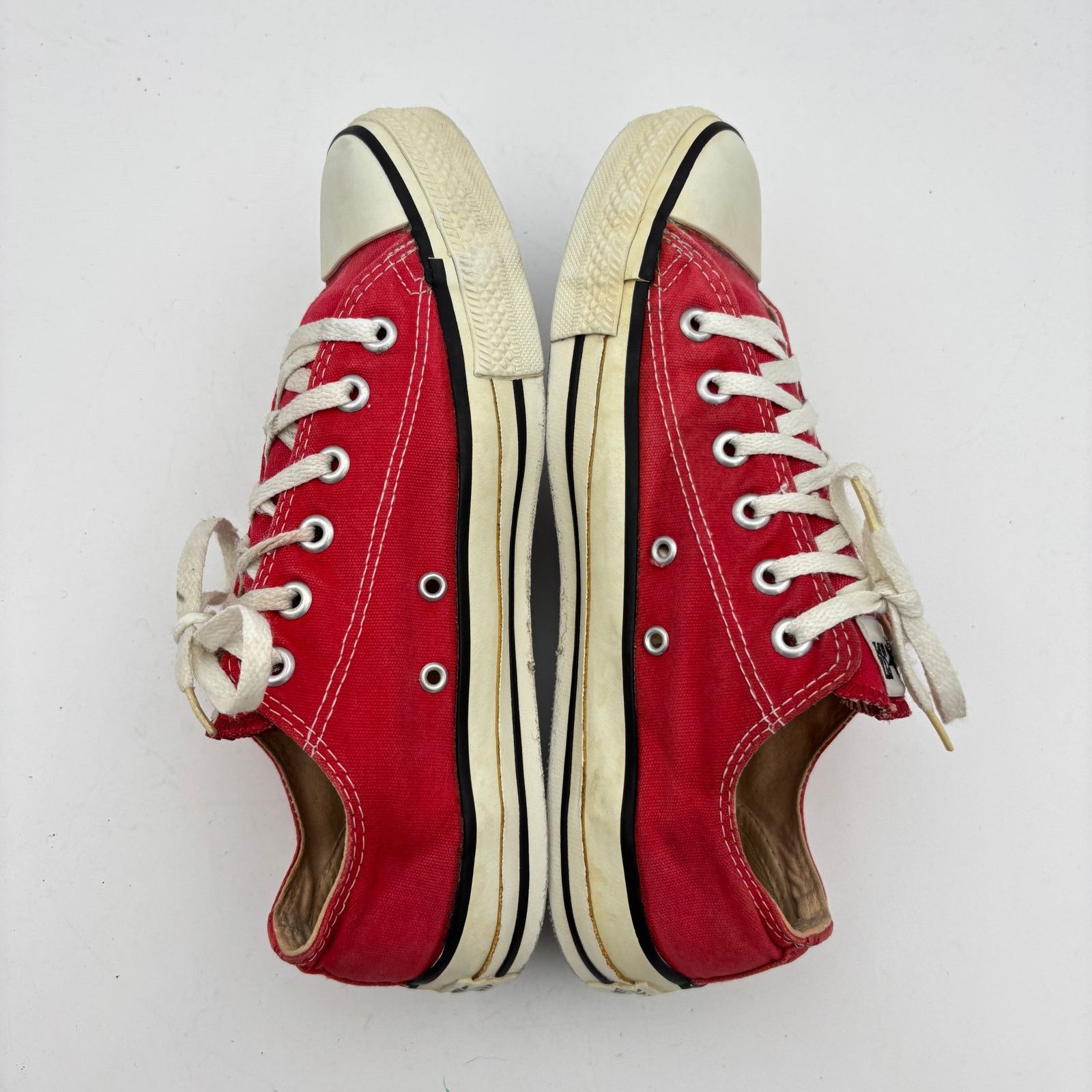 Converse Vintage 90s Converse Chuck Taylor Low Sneakers Men's 8 Red Size US 8 / EU 41 - 7 Thumbnail