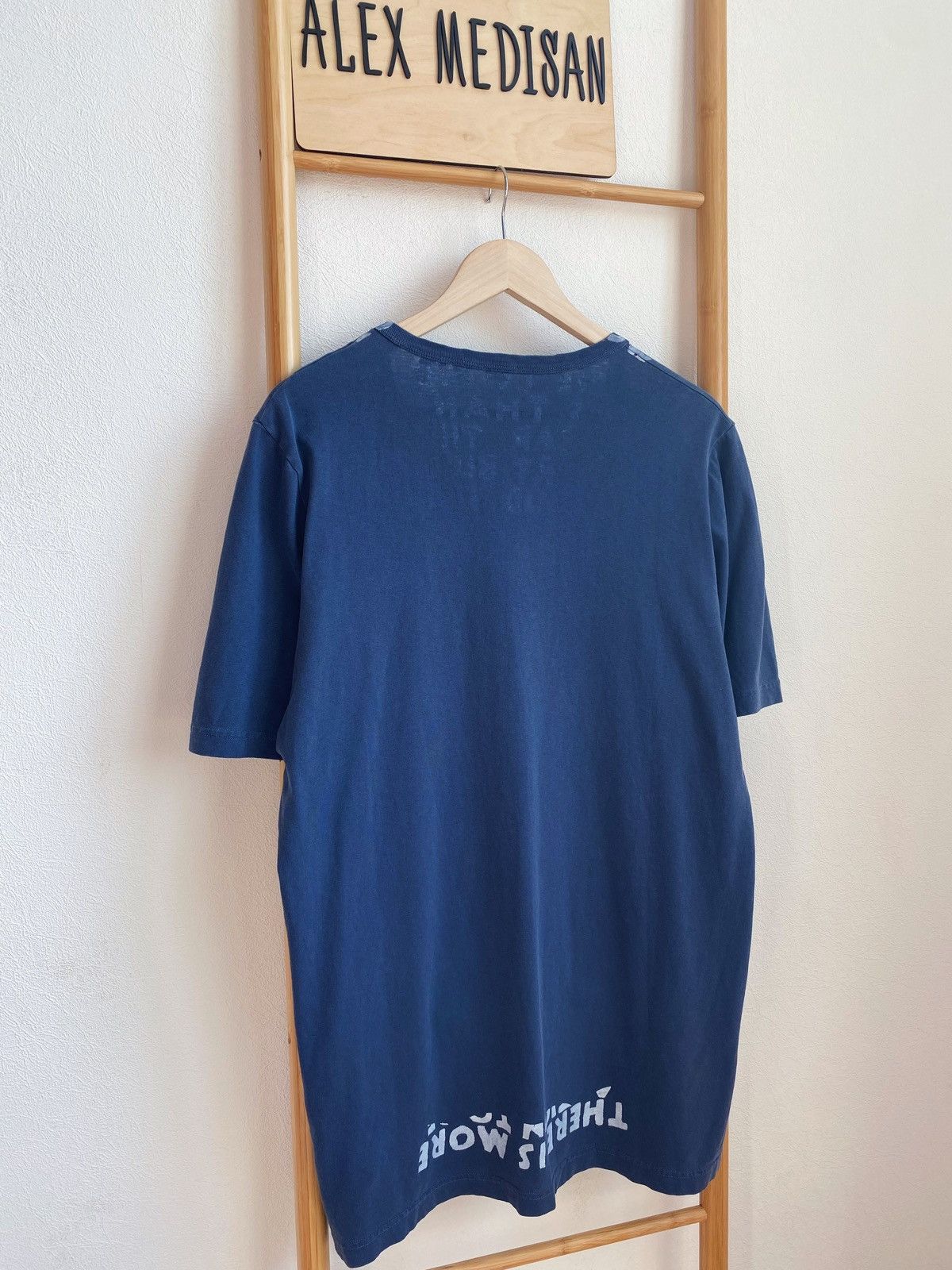 Maison Margiela MAISON MARTIN MARGIELA AIDS garment dyed v- neck t-shirt Size US L / EU 52-54 / 3 - 11 Thumbnail