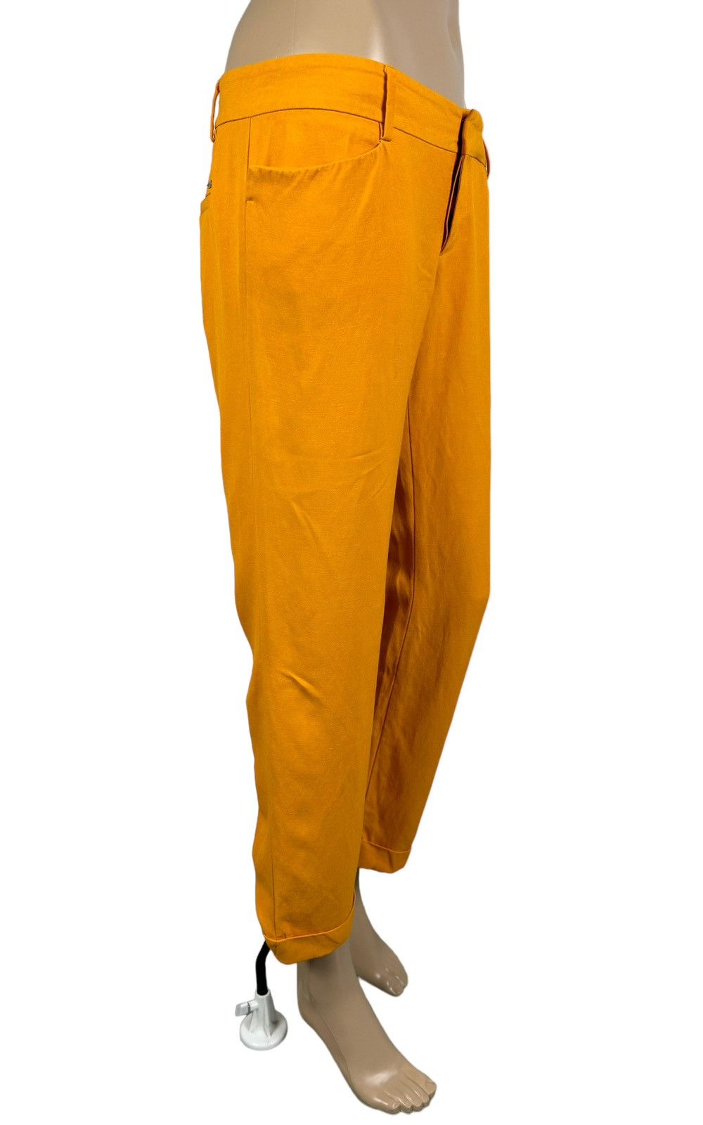 Dsquared2 Dsquared2 Linen-Viscose Boyfriend Pants size IT 44 Size 30" / US 8 / IT 44 - 3 Thumbnail