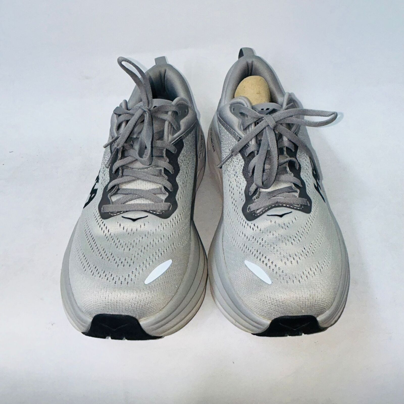 Hoka HOKA MENS BONDI 8 "SHARKSKIN" LIGHT RUNNING SHOES SIZE 10D Size US 10 / EU 43 - 2 Thumbnail