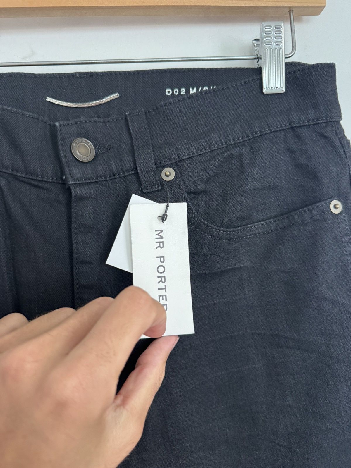 Saint Laurent Paris BNWT Knee Slit D02 Size US 30 / EU 46 - 3 Thumbnail