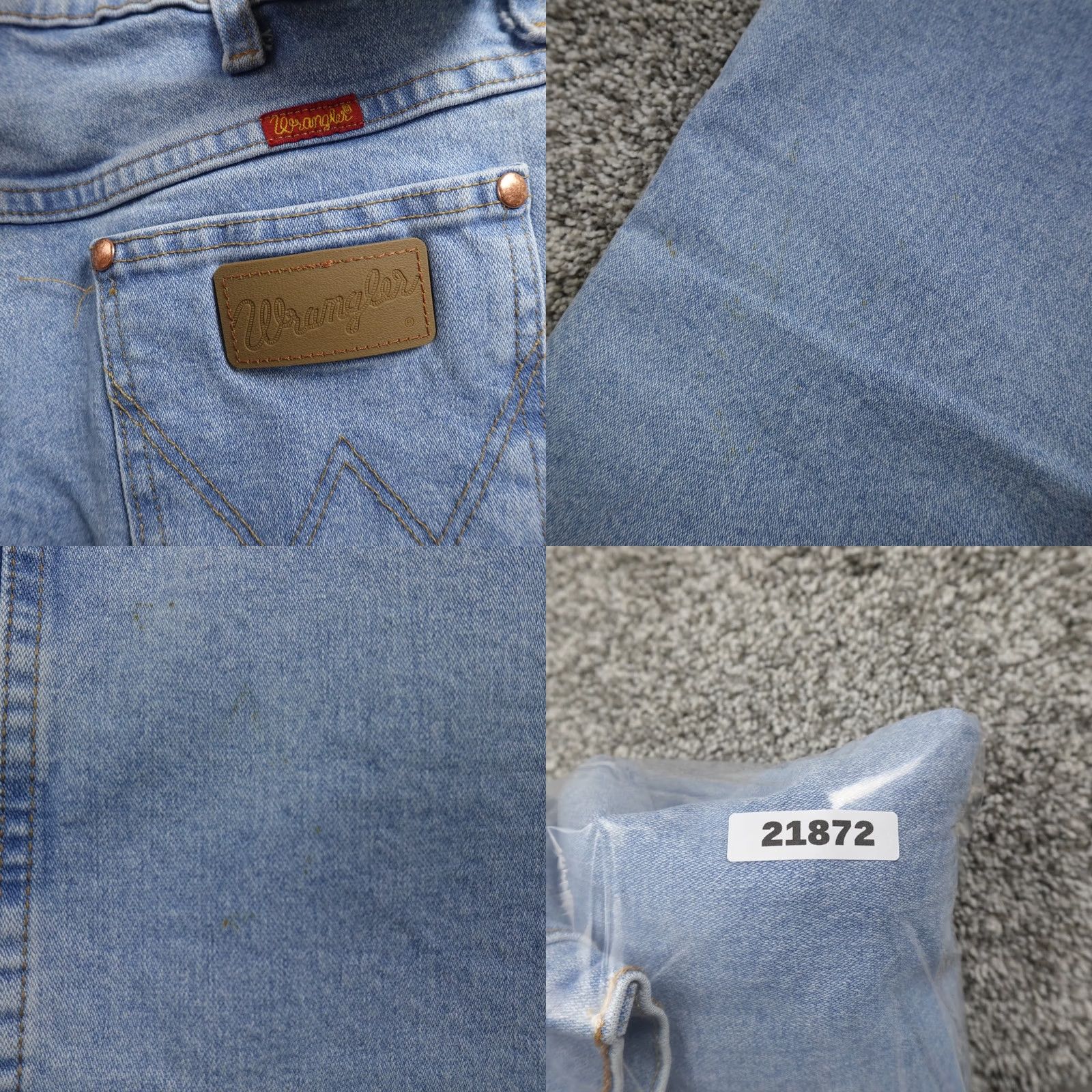 Wrangler Wrangler Jeans Womens 9 Light Blue Denim Pants Western Cowboy Cut 14MWZ Mom High Rise Slim Fit Jeans Size 30" / US 8 / IT 44 - 9 Thumbnail