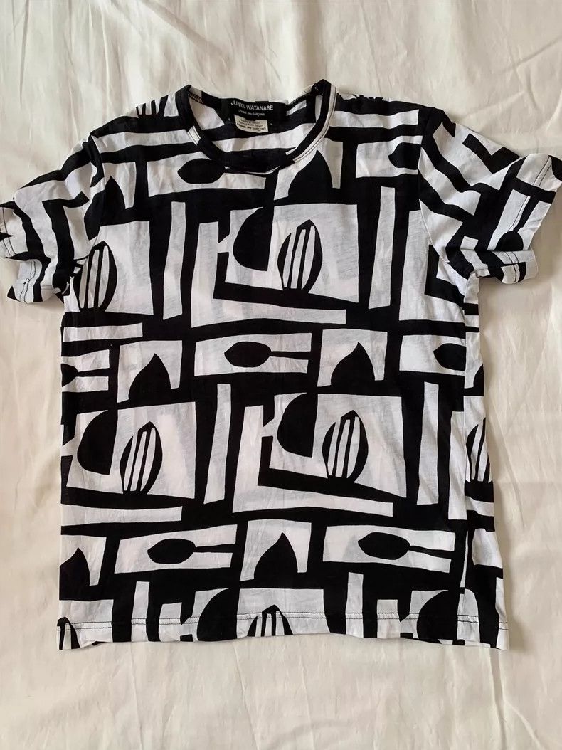 Junya Watanabe Junya Watanabe CDG Graphic Print T-shirt Size S / US 4 / IT 40 - 1 Thumbnail