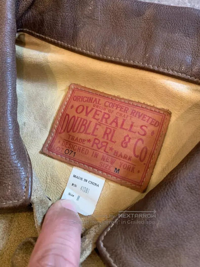 RRL Ralph Lauren RRL Ralph Lauren 507 leather jacket and pants Size US M / EU 48-50 / 2 - 2 Thumbnail