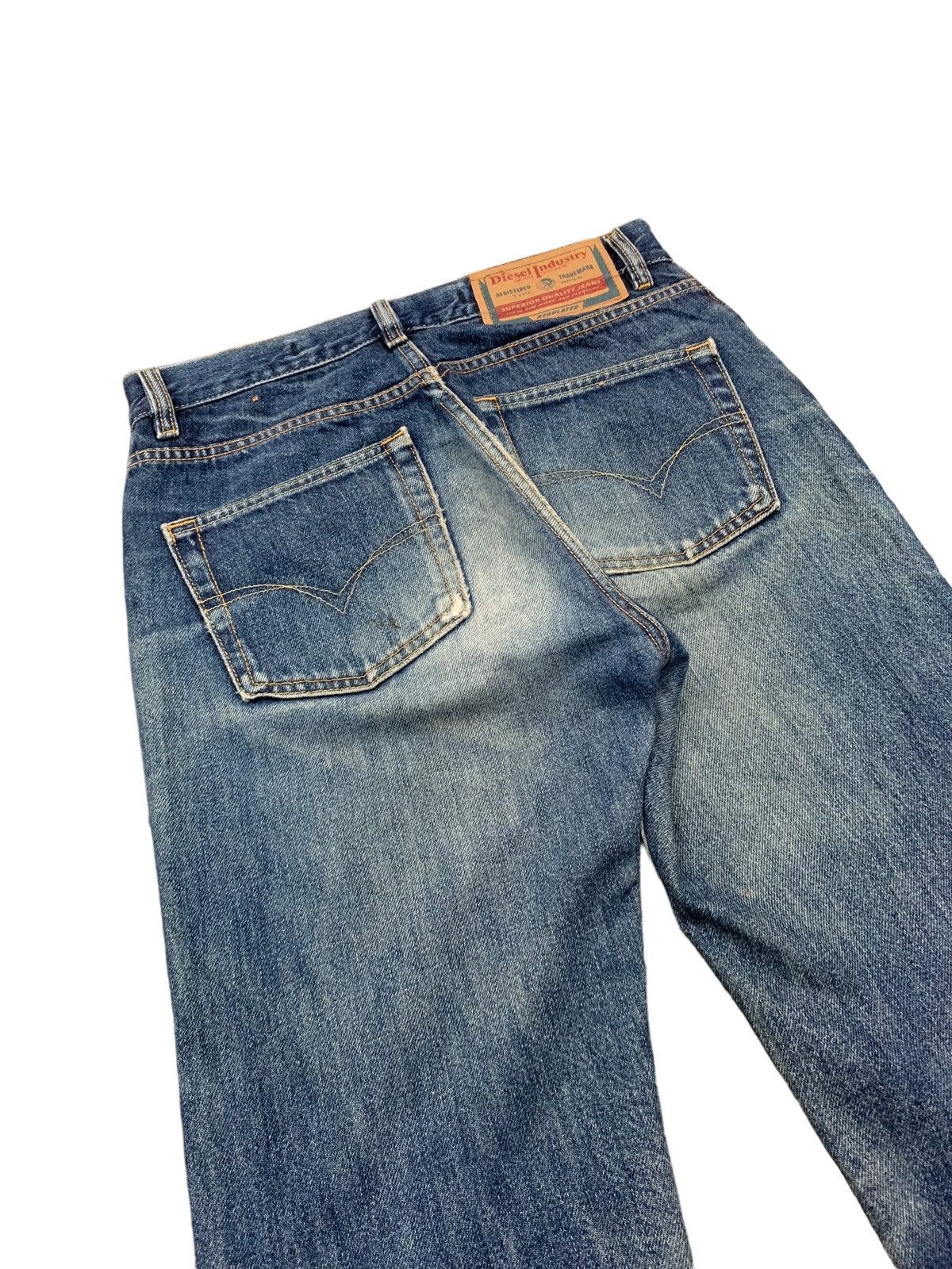Diesel Diesel Industry Distressed Mod Fellow Denim Pants (AC9) Size US 26 / EU 42 - 10 Thumbnail