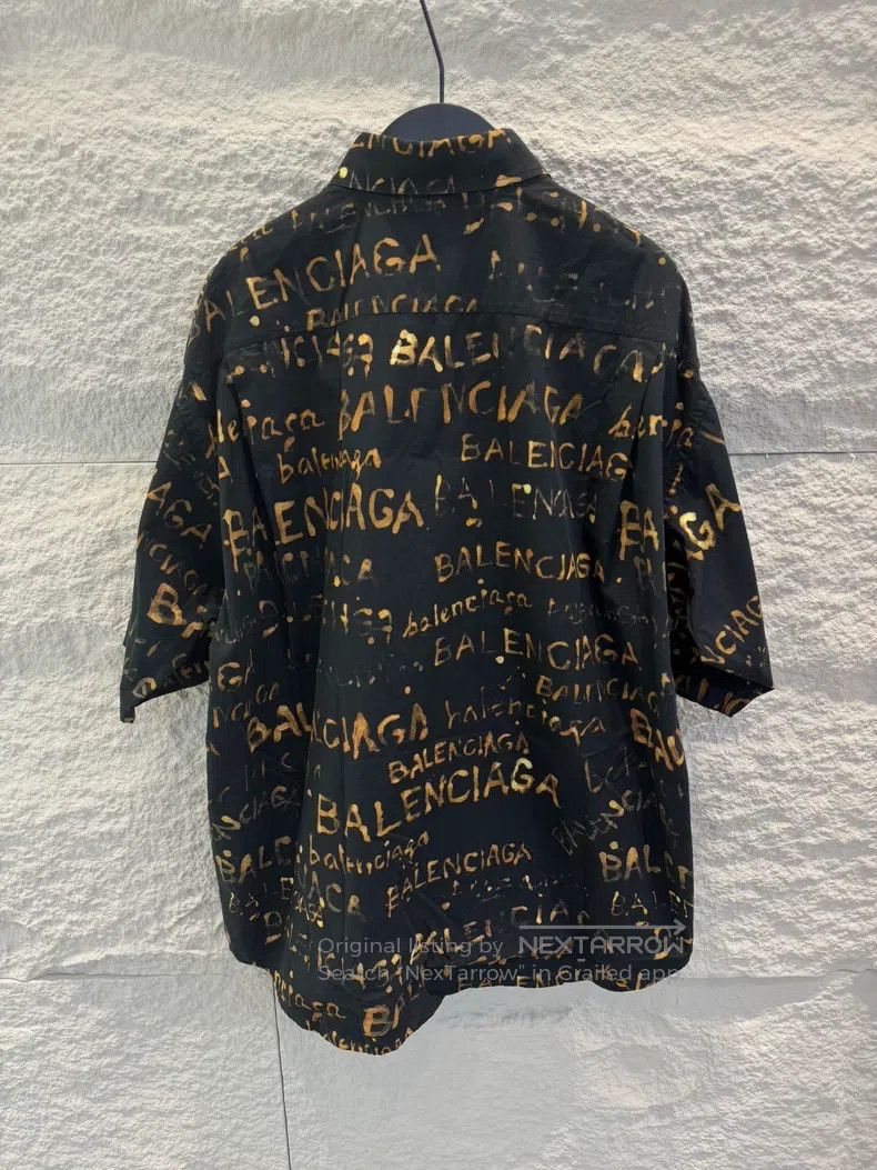Balenciaga Balenciaga size 37 Logo Lettering Printed Single-Breasted Size US M / EU 48-50 / 2 - 3 Thumbnail