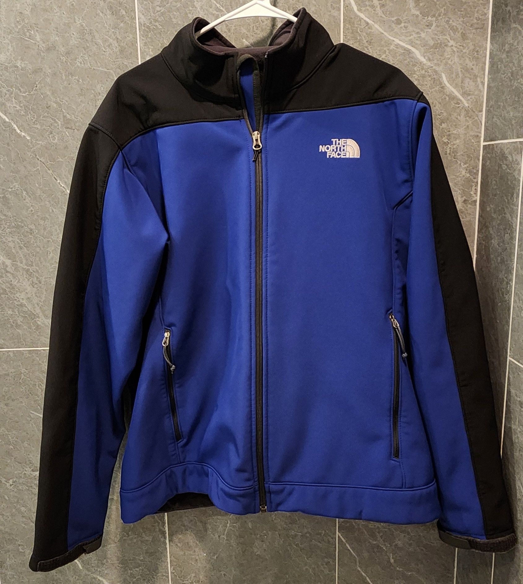 The North Face Men's The North Face Blue Black Zip Up Jacket Size Large Size US L / EU 52-54 / 3 - 1 Thumbnail