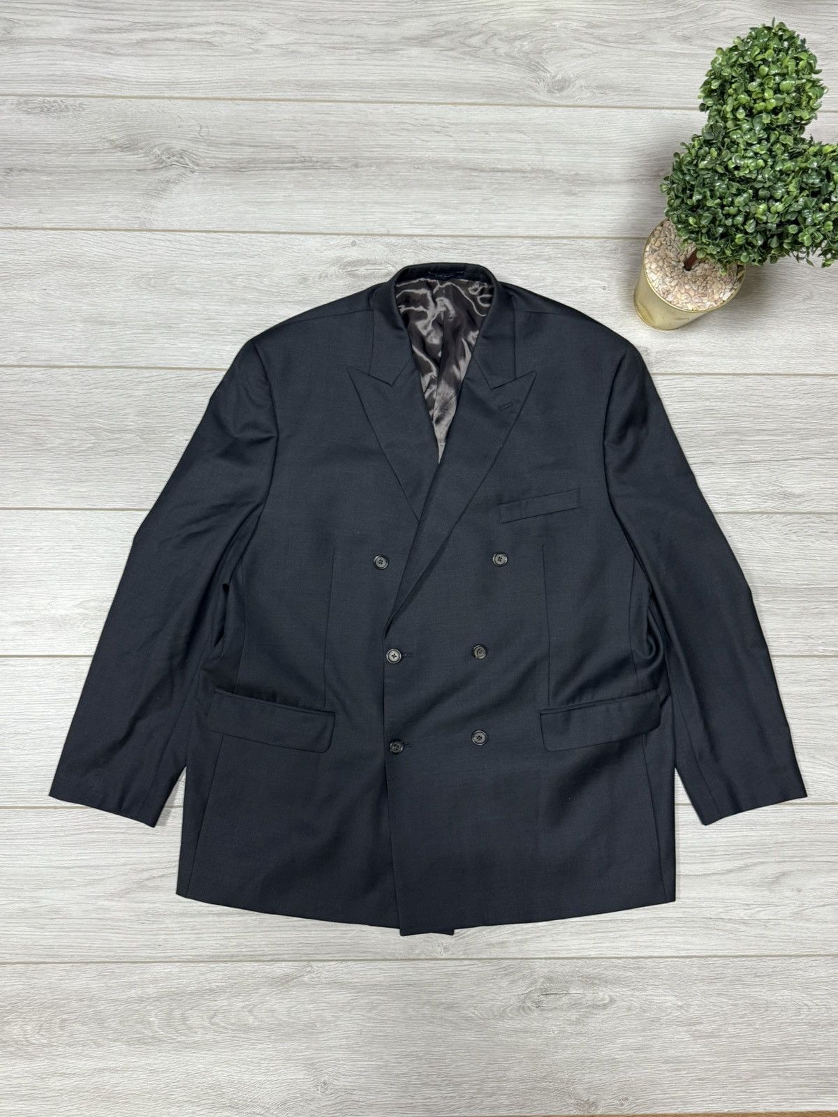 Polo Ralph Lauren double breasted blazer jacket wool