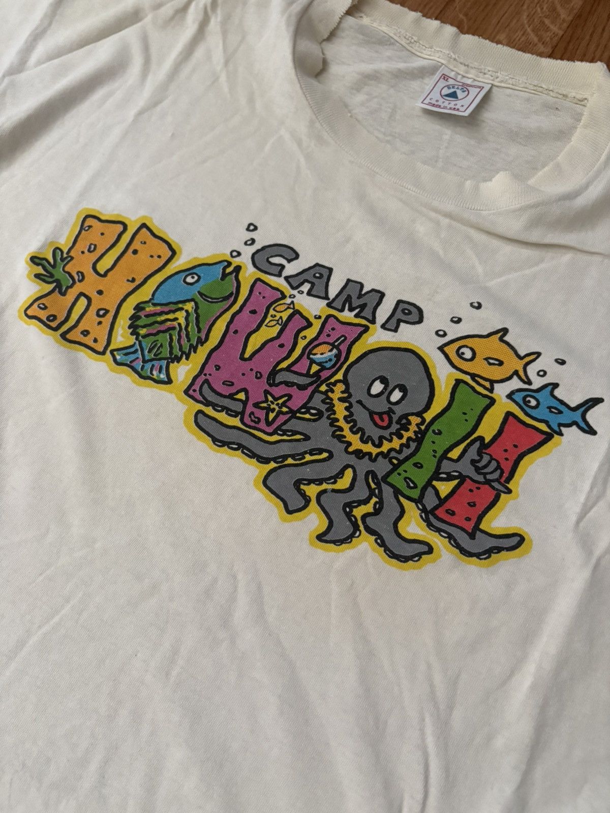 Vintage Vintage 90’s Camp Hawaï Tee Size US XL / EU 56 / 4 - 2 Thumbnail