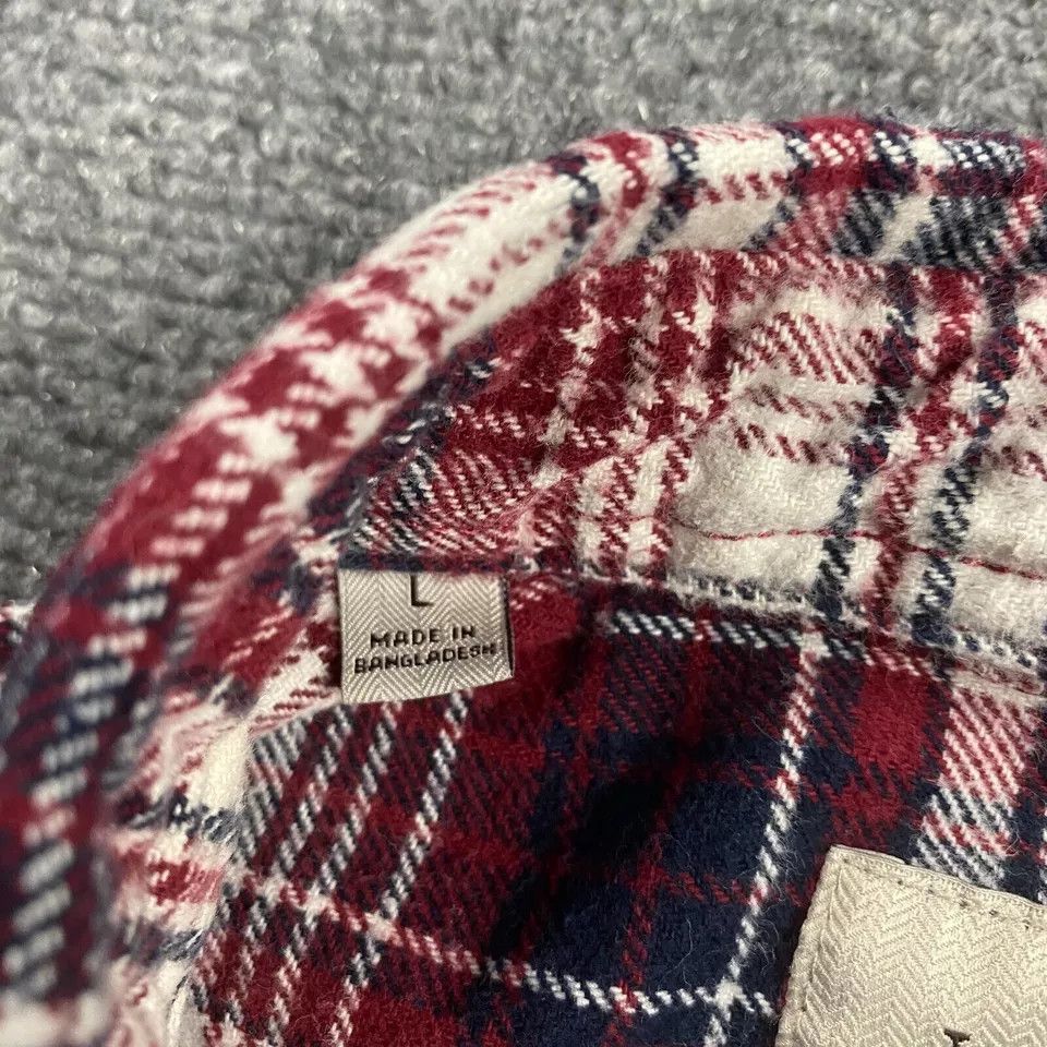 Other Jachs Flannel Shirt Men's Large Plaid Heavyweight Pockets Size US L / EU 52-54 / 3 - 4 Thumbnail