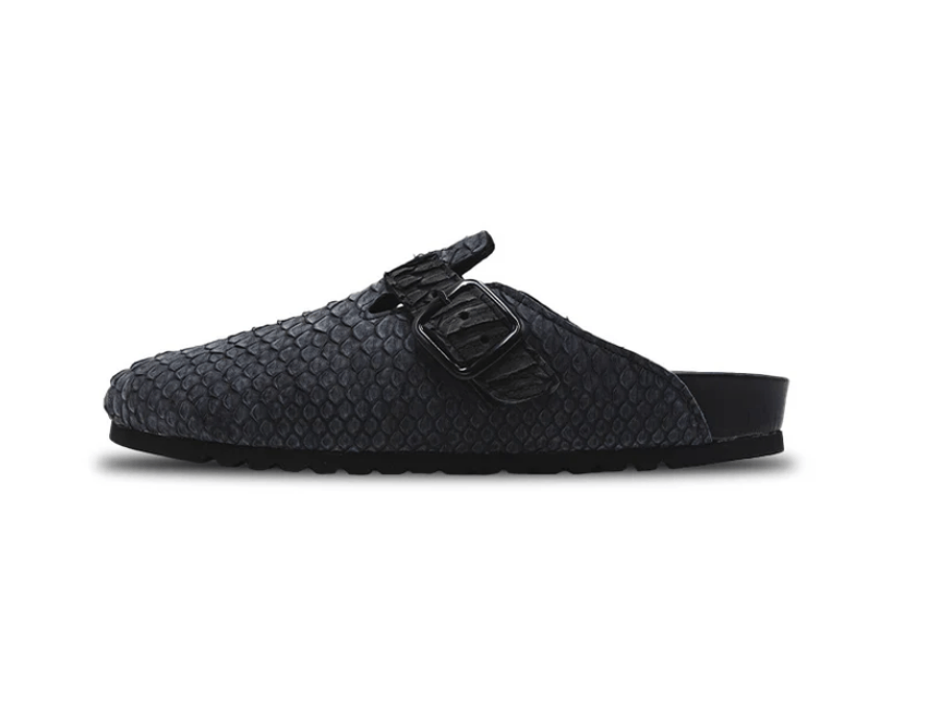 Birkenstock × The Shoe Surgeon Luxe Mule - Black Unisex Mens 9 Womens 10.5 Size US 9 / EU 42 - 1 Thumbnail