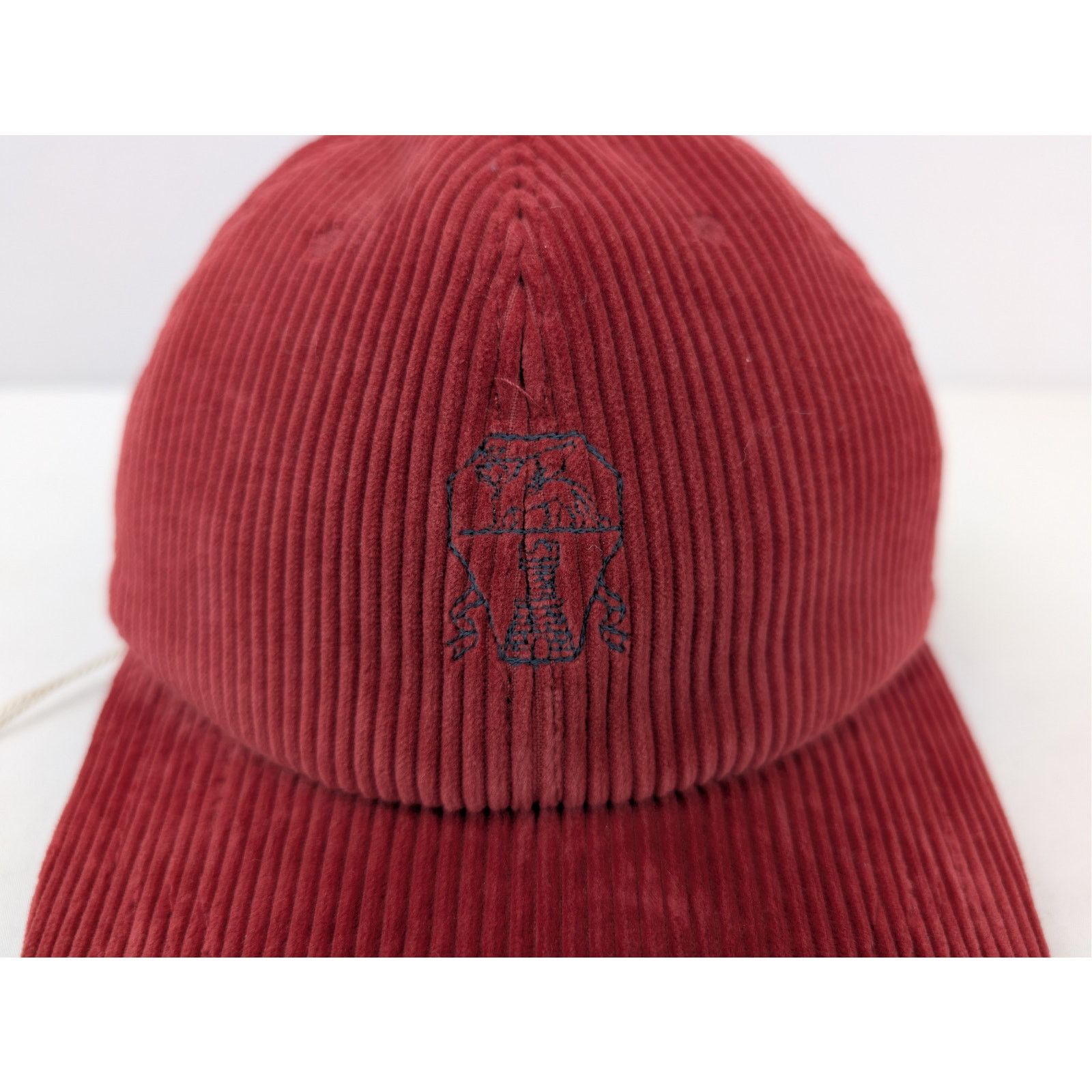 Brunello Cucinelli o1rshd1 CC20 Size: M / Baseball Cap / hat in Red Size ONE SIZE - 3 Thumbnail