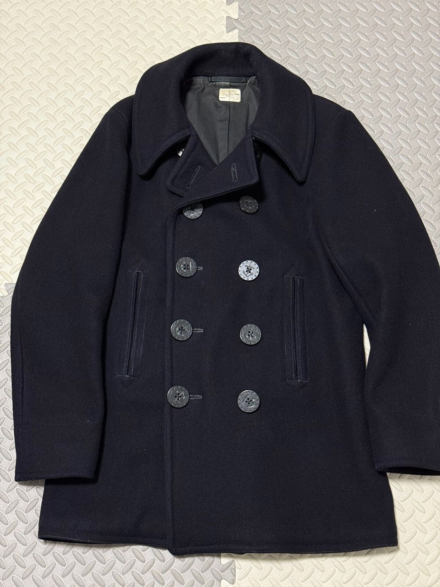 The Real McCoy's The Real McCoy's Wool Peacoat Size US M / EU 48-50 / 2 - 1 Thumbnail