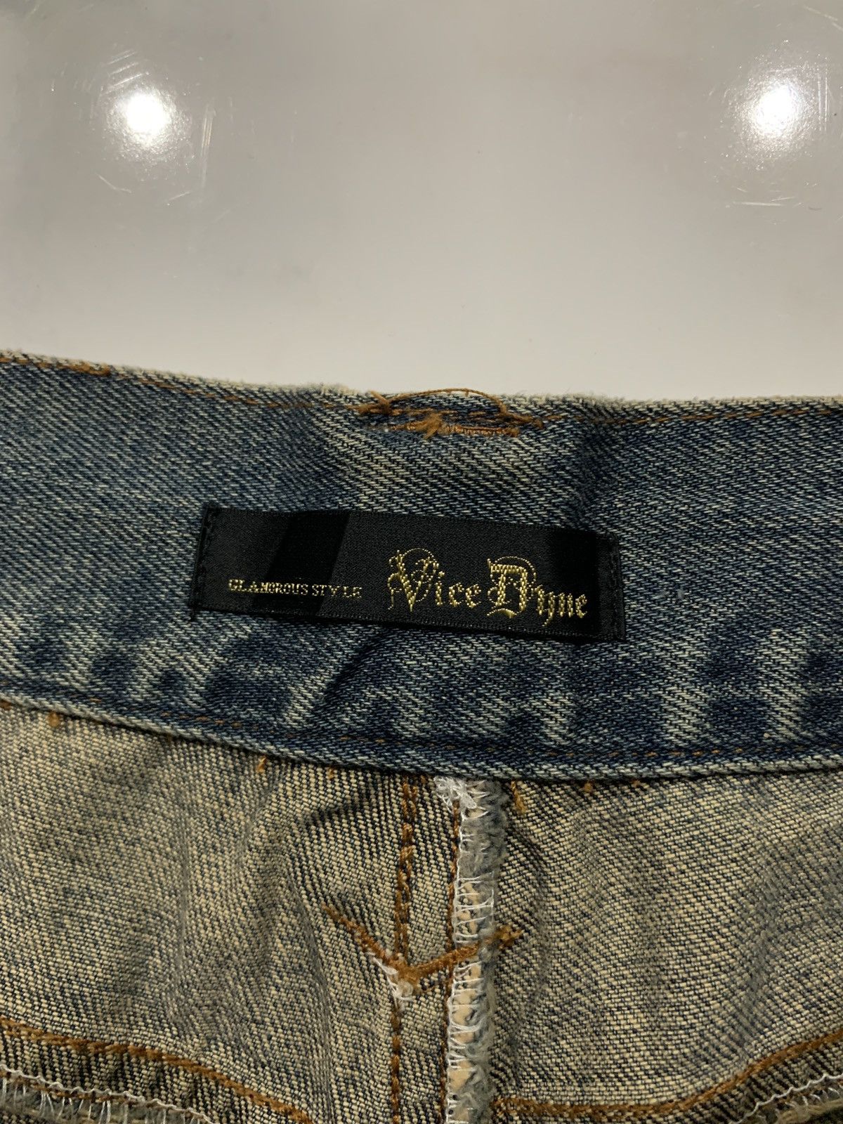 Japanese Brand Vice Dyne Glamorous Style Flared Jeans Size US 30 / EU 46 - 12 Thumbnail
