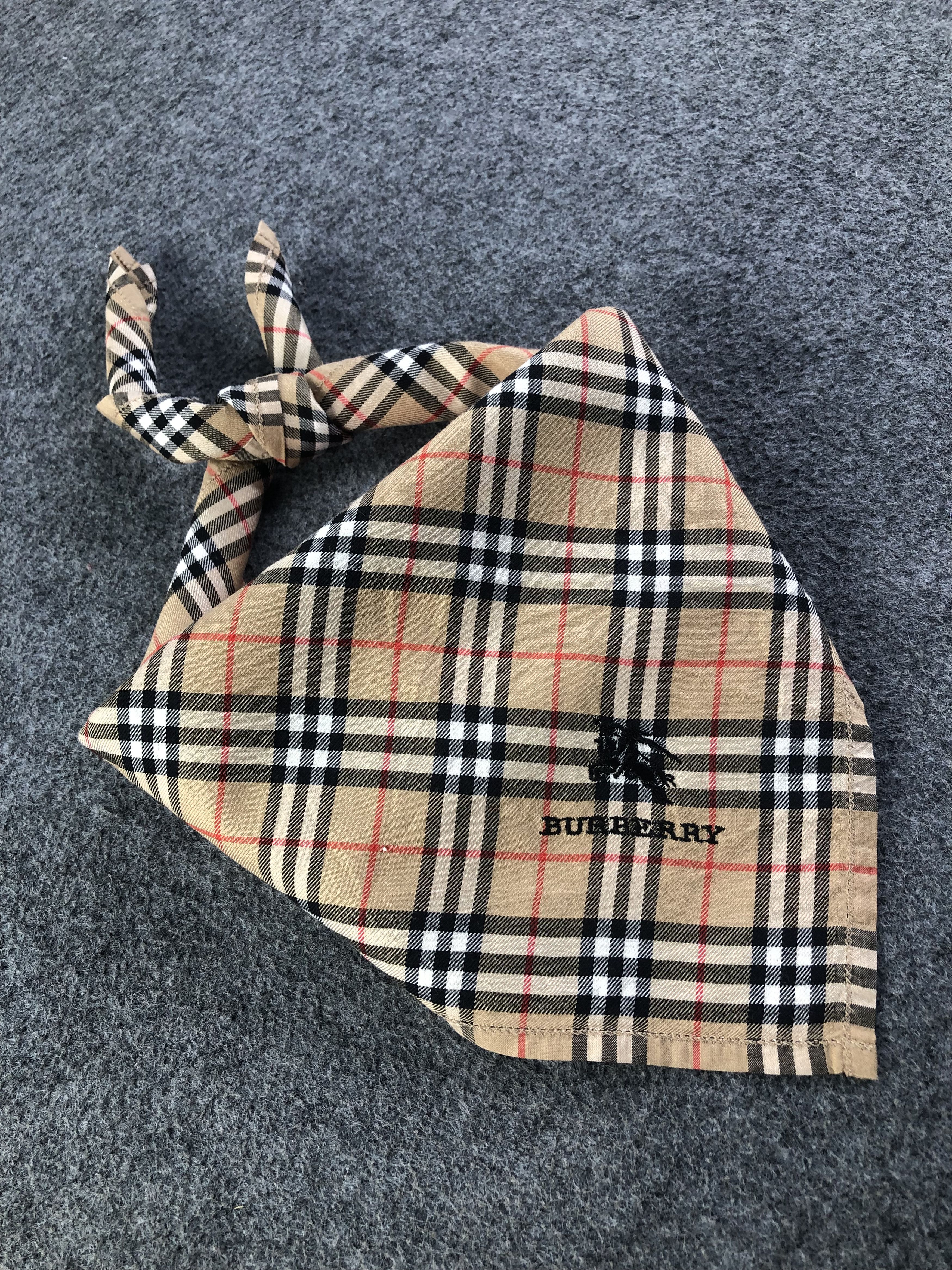 Burberry Burberry Handkerchief / Bandana / Neckerchief Size ONE SIZE - 2 Thumbnail