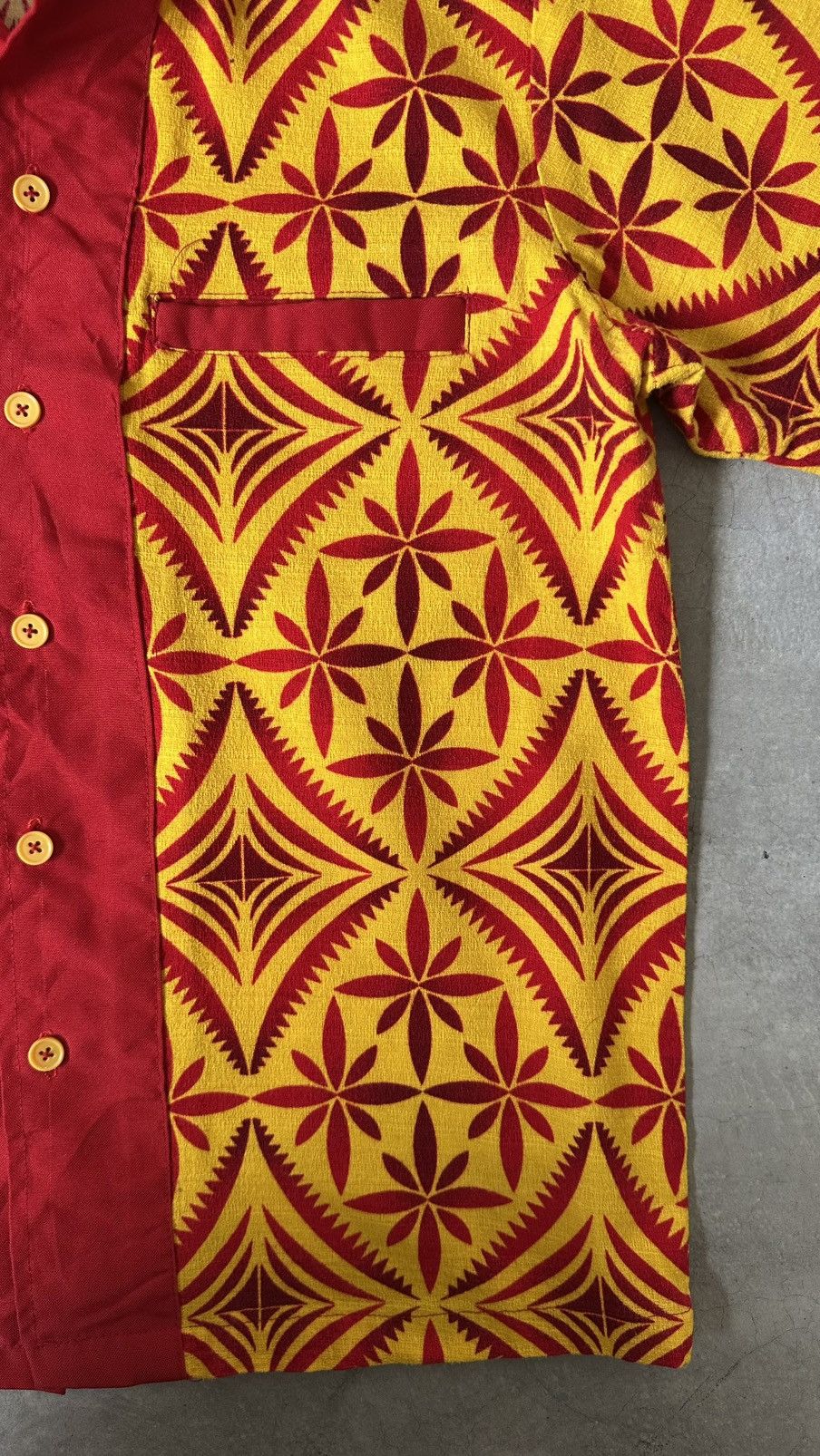 Other VINTAGE 80S PATTERN SHIRT Size US S / EU 44-46 / 1 - 3 Thumbnail