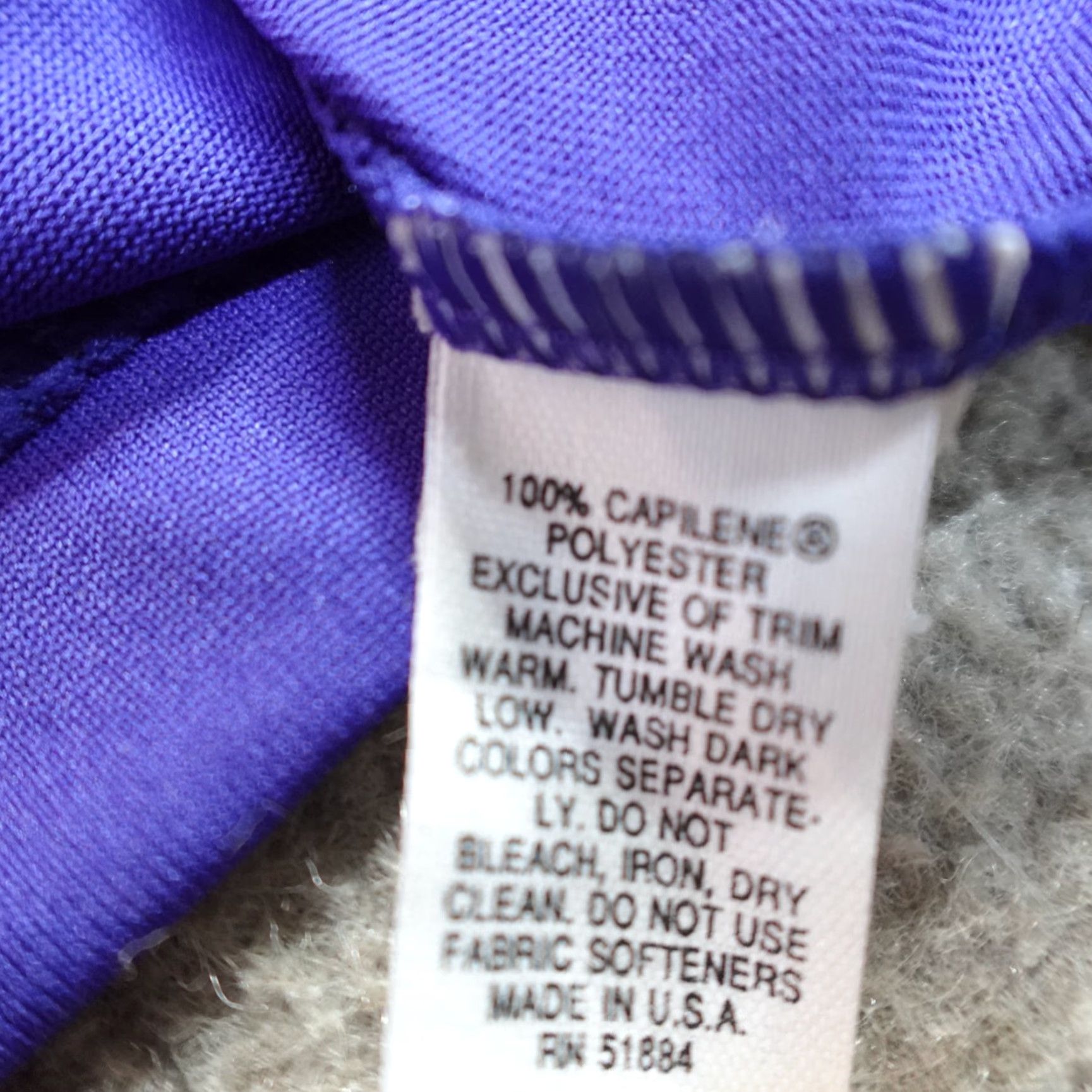 Patagonia VINTAGE Patagonia Capilene Shirt XL Blue Base Layer Made in USA Size US XL / EU 56 / 4 - 3 Thumbnail