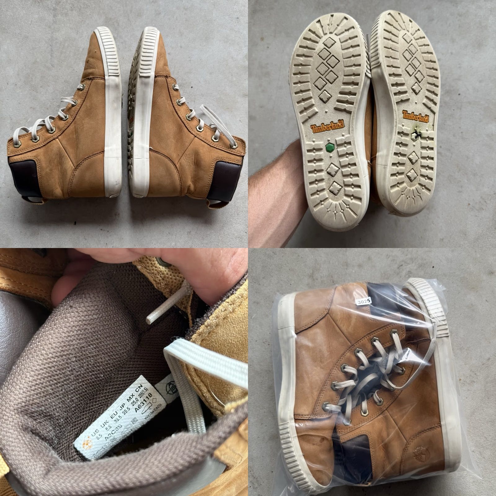 Timberland Timberland Ankle Boots Womens 8.5 Brown Skyla Bay Round Toe Lace Up Casual A2C3S Size US 9 / IT 39 - 8 Thumbnail