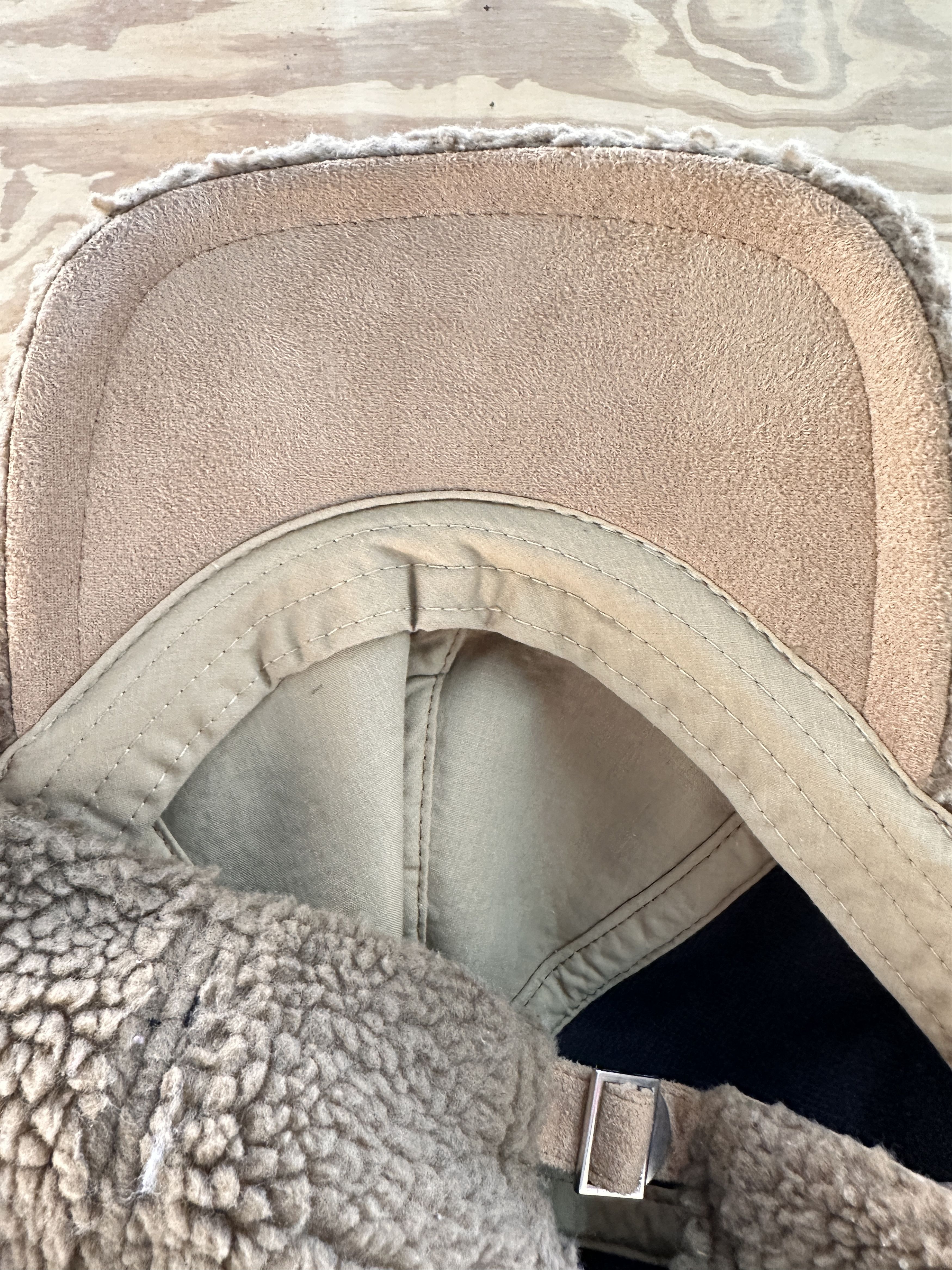 Designer × Steve Madden × Vintage Steve Madden Shepa ivory Brown Cap . One size Size ONE SIZE - 4 Thumbnail