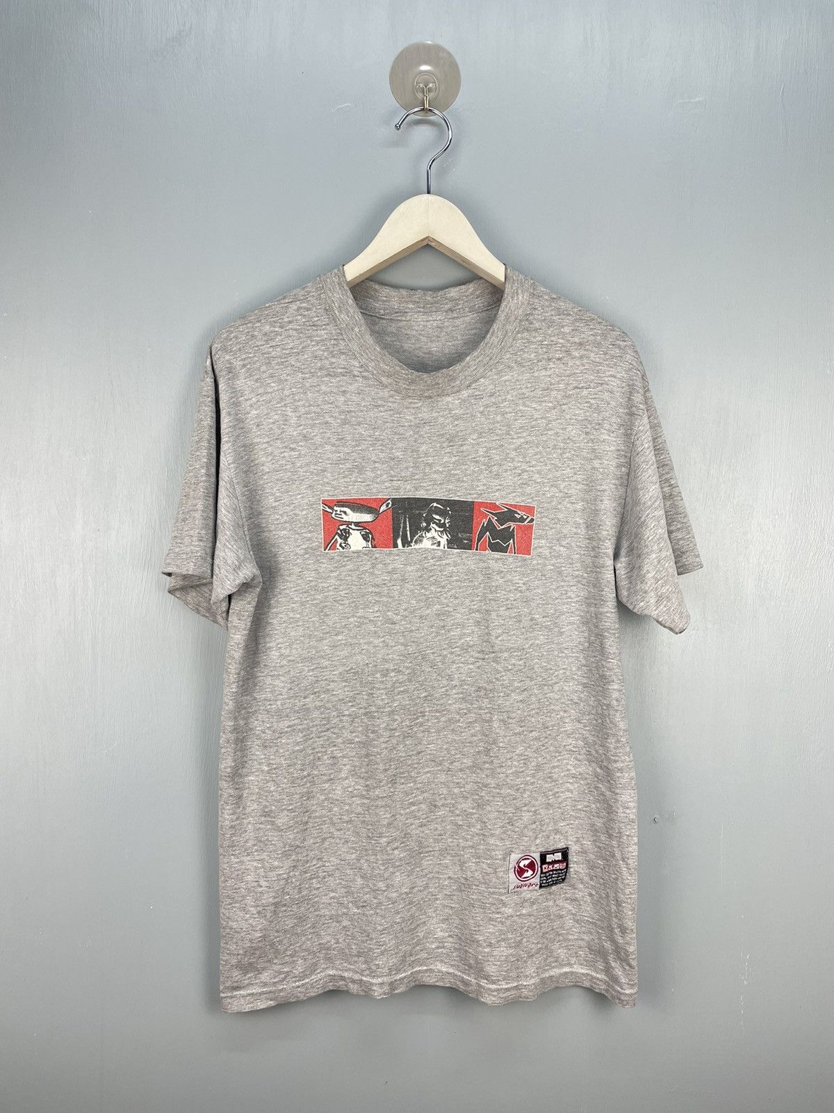 image of Vintage Subware X Futura T Shirt in Grey, Men's (Size Medium)