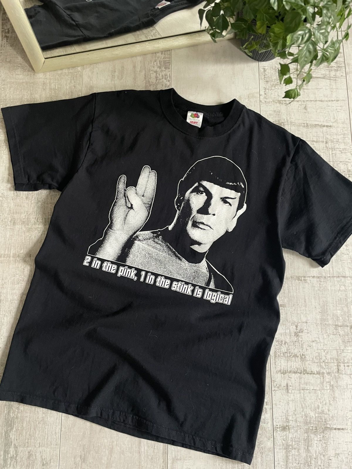 Star Wars × Vintage Vintage Star Trek Crazy T-Shirt Y2K 2 Pink/1 Logical RARE Size US M / EU 48-50 / 2 - 2 Thumbnail
