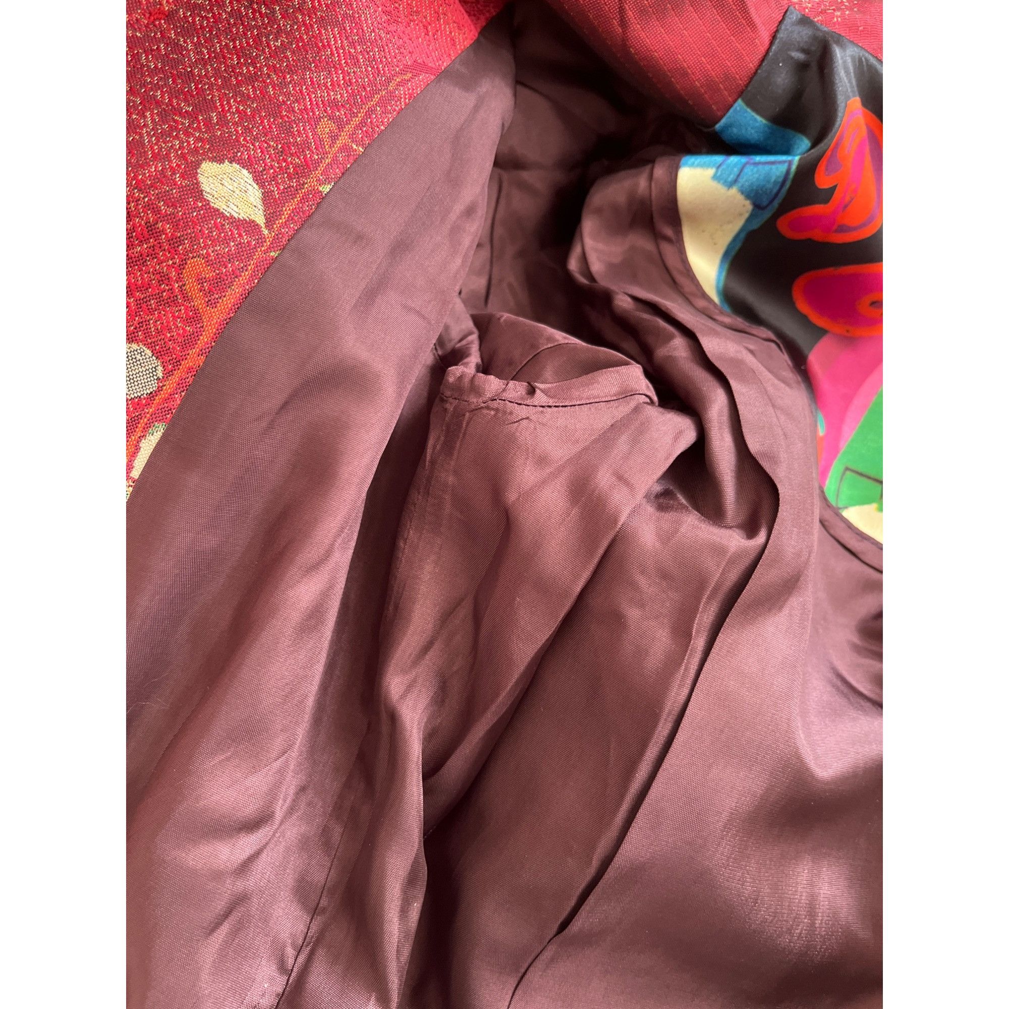 Desigual DESIGUAL size EU38 ( runs smaller) pink colorful coat Size XS / US 0-2 / IT 36-38 - 7 Thumbnail