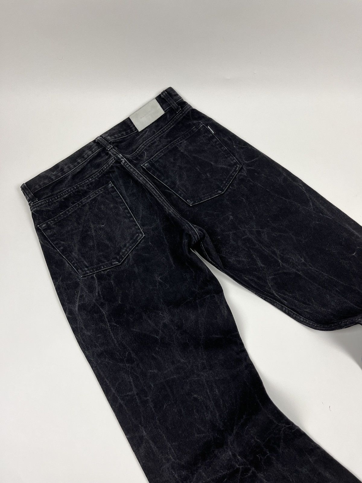 Sandro Sandro Paris Stonewash Denim Size US 34 / EU 50 - 10 Thumbnail