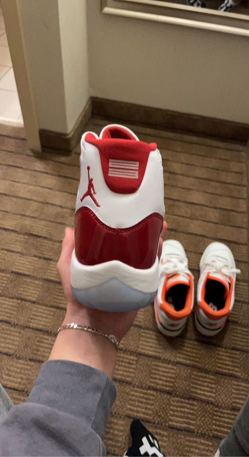 Nike Jordan 11 Retro Cherry Size US 10.5 / EU 43-44 - 2 Thumbnail