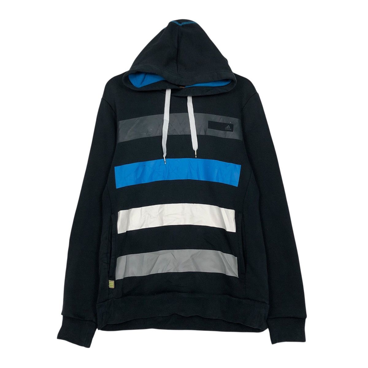 Japanese Brand 📌Vintage Sweater Zipper Jacket Adidas Striped Design Size US M / EU 48-50 / 2 - 2 Thumbnail