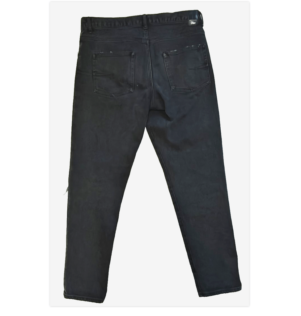 Dior DIOR Homme Japan Distressed 'Authentic 16.5' Denim Jeans 30 Size US 30 / EU 46 - 4 Thumbnail