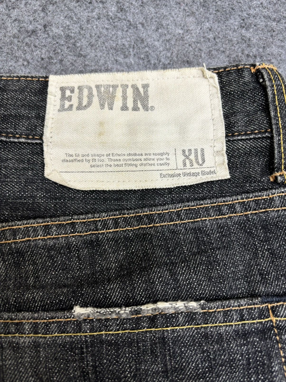 Edwin 💥90s Style💥EDWIN 404XV Minimalist Fades Regular Denim F477 Size US 32 / EU 48 - 10 Thumbnail