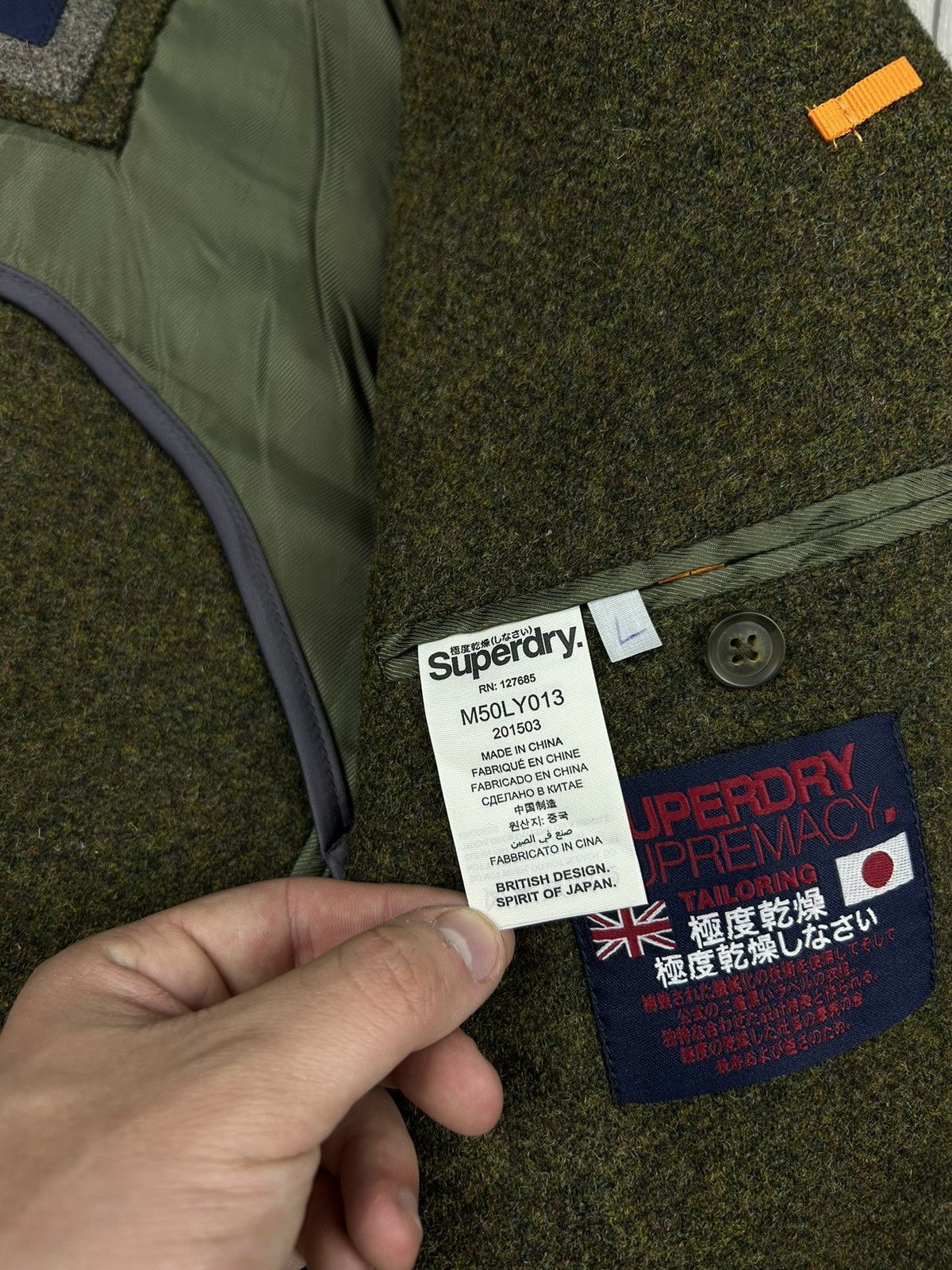 Japanese Brand × Superdry SuperDry x Tough Tweed Blazer size S - M Size 48R - 7 Thumbnail