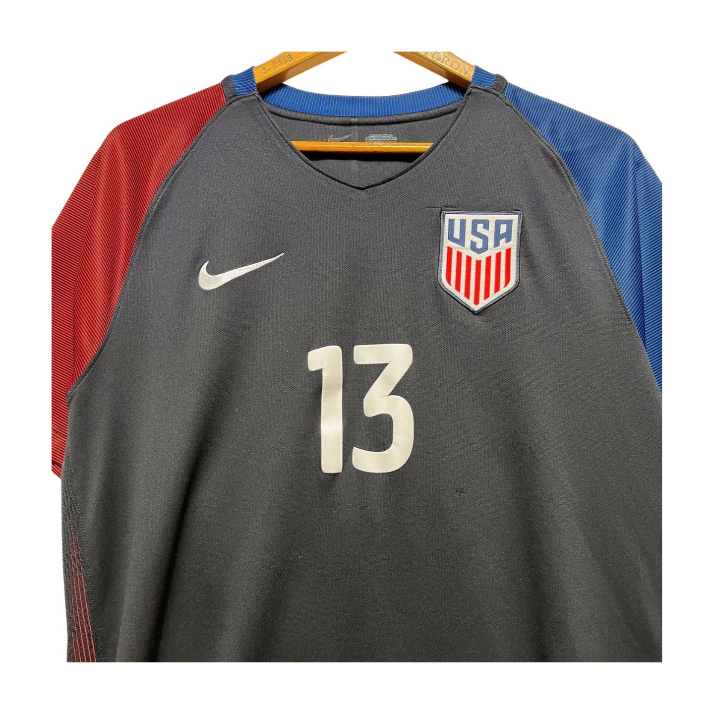 Nike US Women World Cup 2016/17 Alex Morgan #13 Nike Soccer L Size L / US 10 / IT 46 - 3 Thumbnail