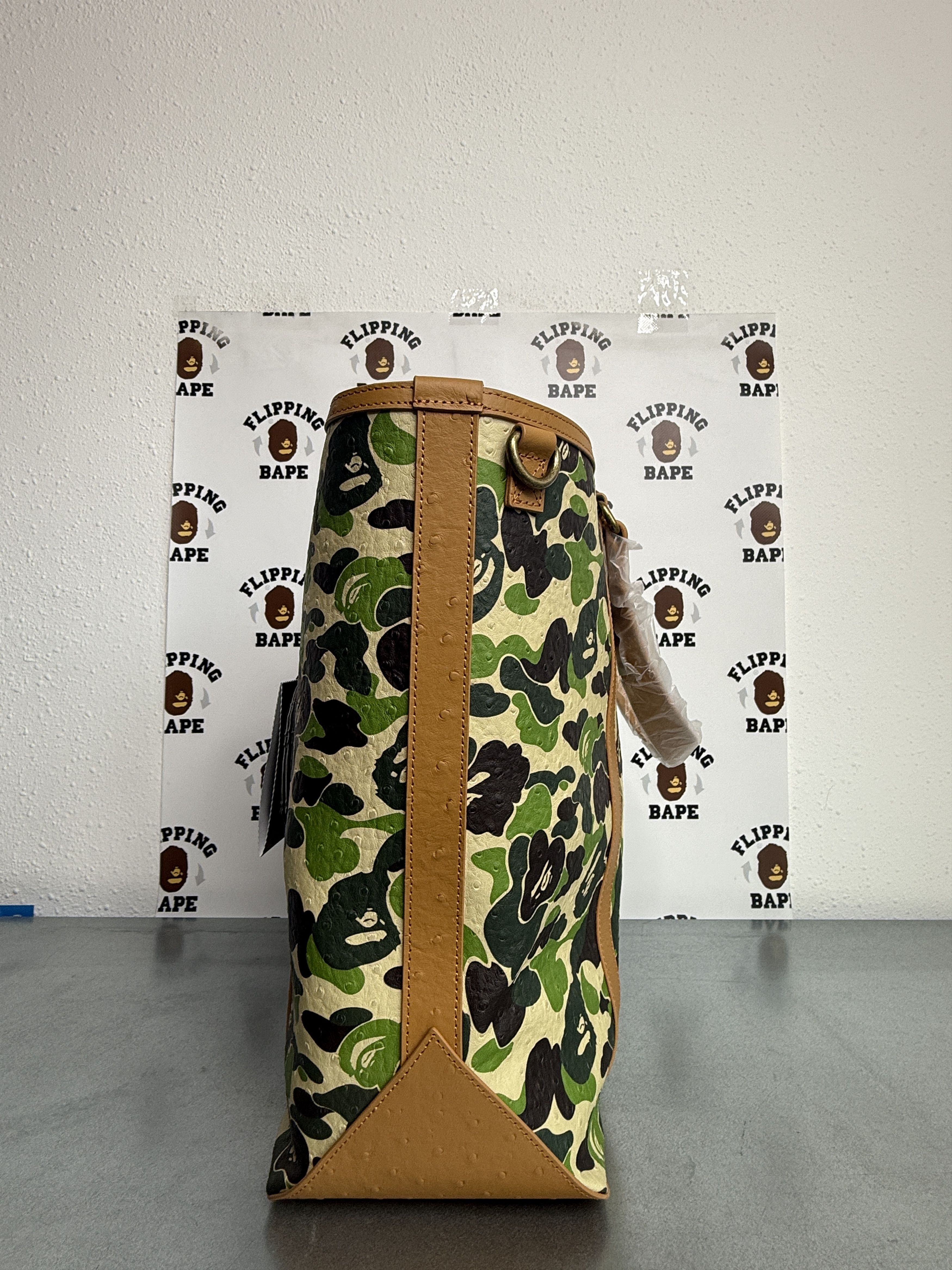 Bape BAPE ABC CAMO PU OSTRICH TOTE BAG Size ONE SIZE - 4 Thumbnail
