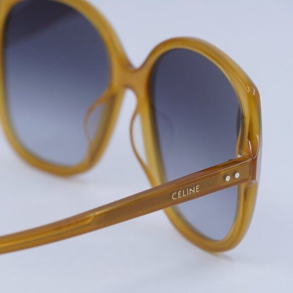 Celine 🕶️ New Celine CL40172U 47B Sunglasses - Milky Honey Frame Size ONE SIZE - 6 Thumbnail