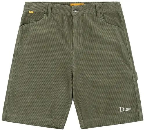 Dime o1mle0125 Corduroy Shorts in Olive Size US 30 / EU 46 - 2 Thumbnail