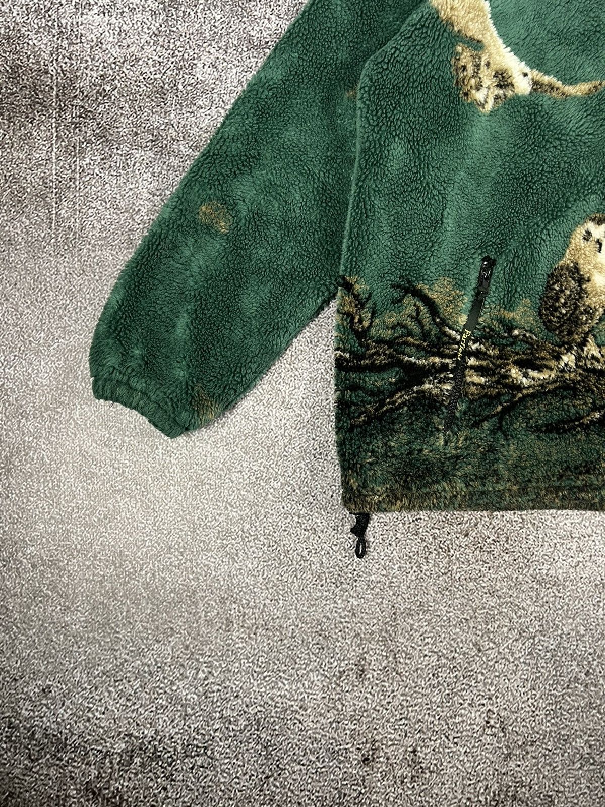 Vintage Owl Sherpa fleece Farfield Made in U.K animal nature hiking Size US XL / EU 56 / 4 - 6 Thumbnail