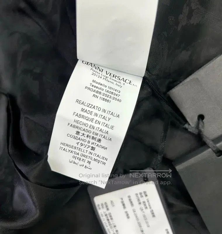 Versace Versace Black Leather Medusa Collar Women's Jacket . Size S / US 4 / IT 40 - 8 Thumbnail