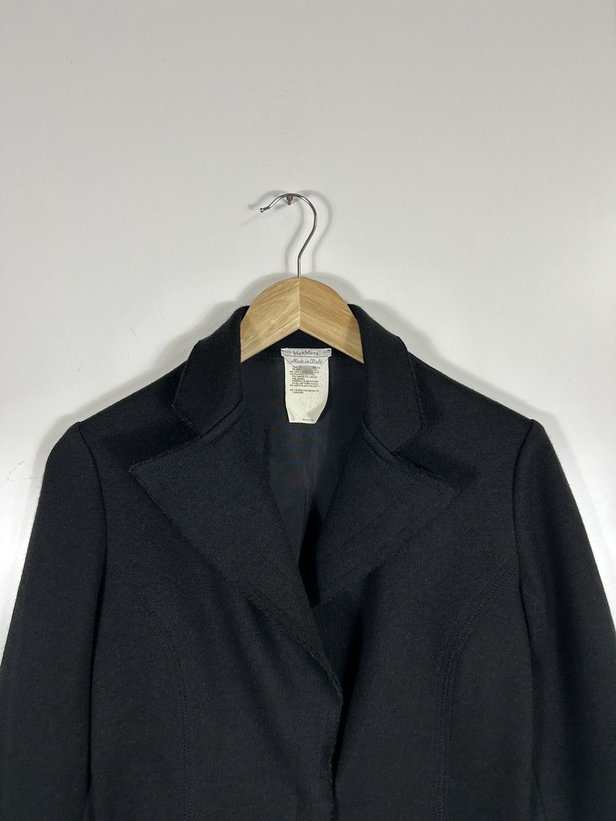 Max Mara 🔥Max Mara Wool Single Breast Coat Jacket Size M / US 6-8 / IT 42-44 - 4 Thumbnail